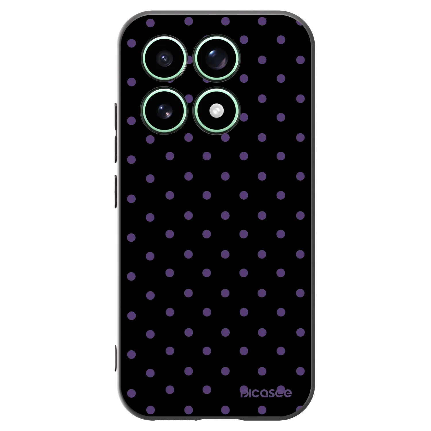 Picasee silikónový čierny obal pre Xiaomi 17 - Flickers