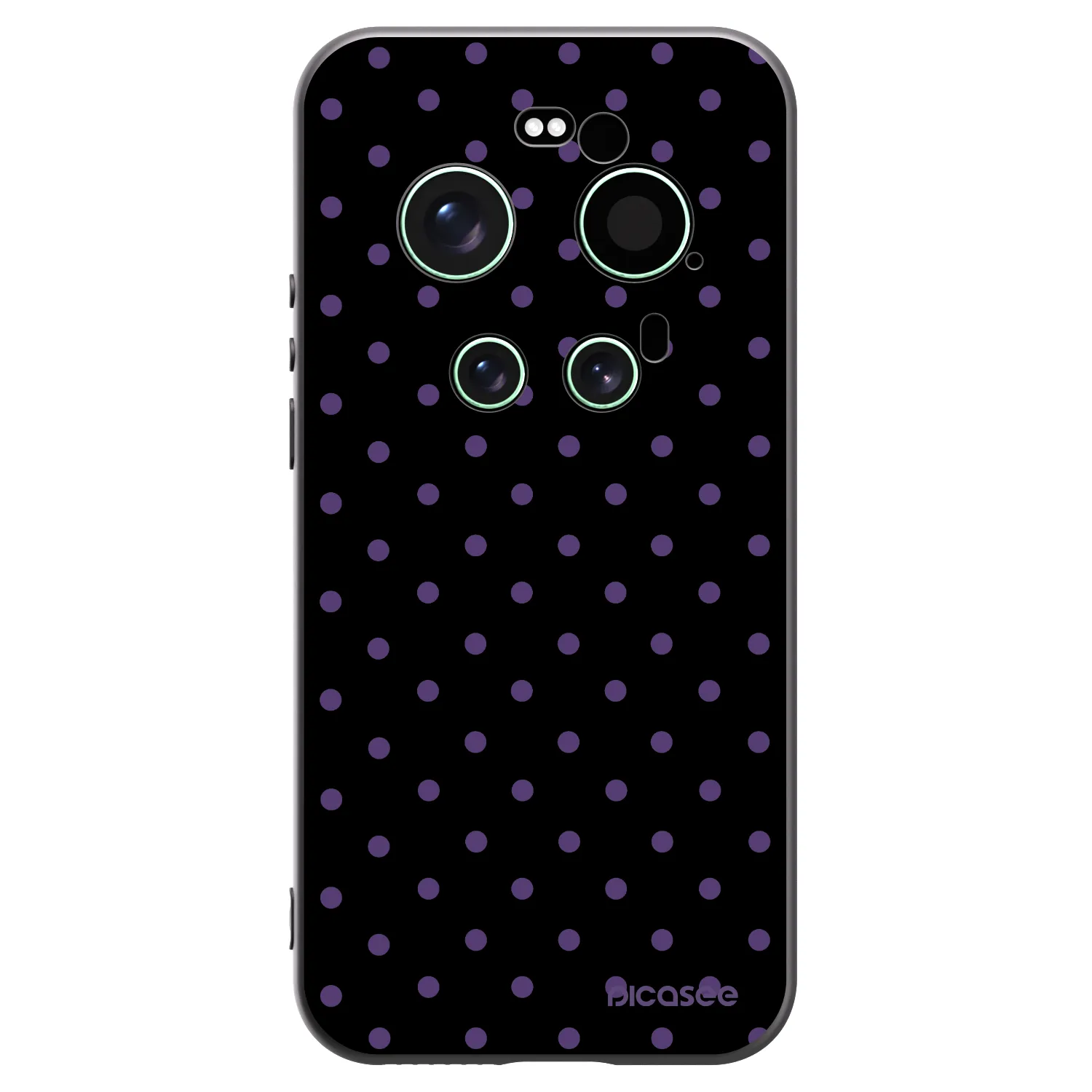 Picasee silikónový čierny obal pre Xiaomi 17 Ultra - Flickers