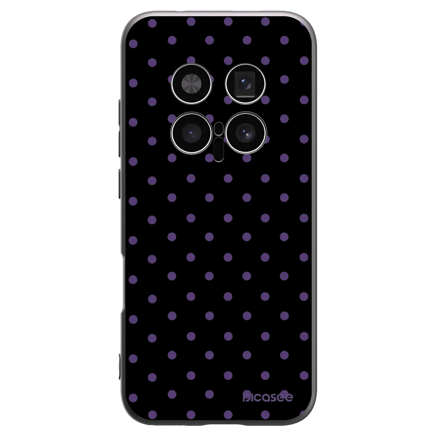 Picasee silikónový čierny obal pre Honor Magic8 Pro 5G - Flickers
