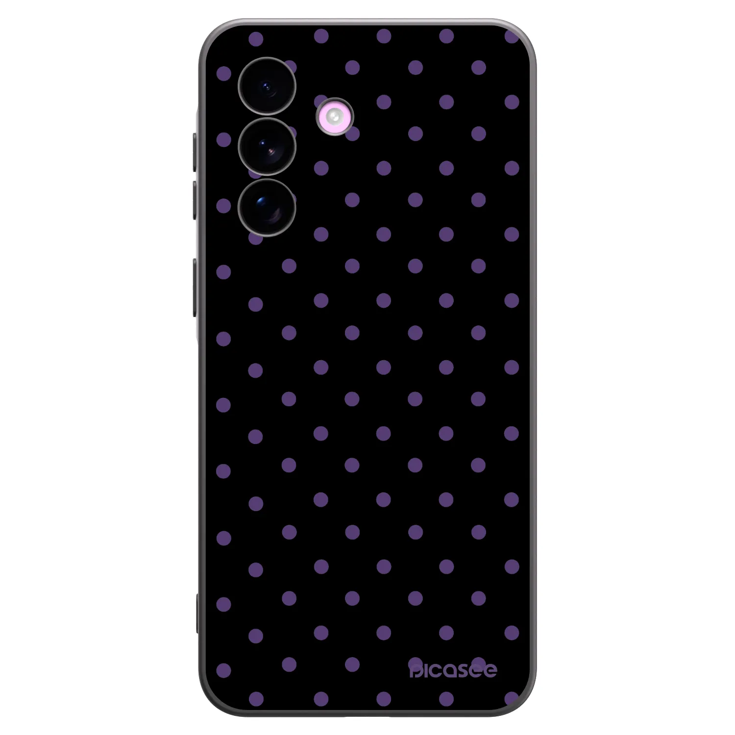 Picasee silikónový čierny obal pre Samsung Galaxy A57 5G - Flickers