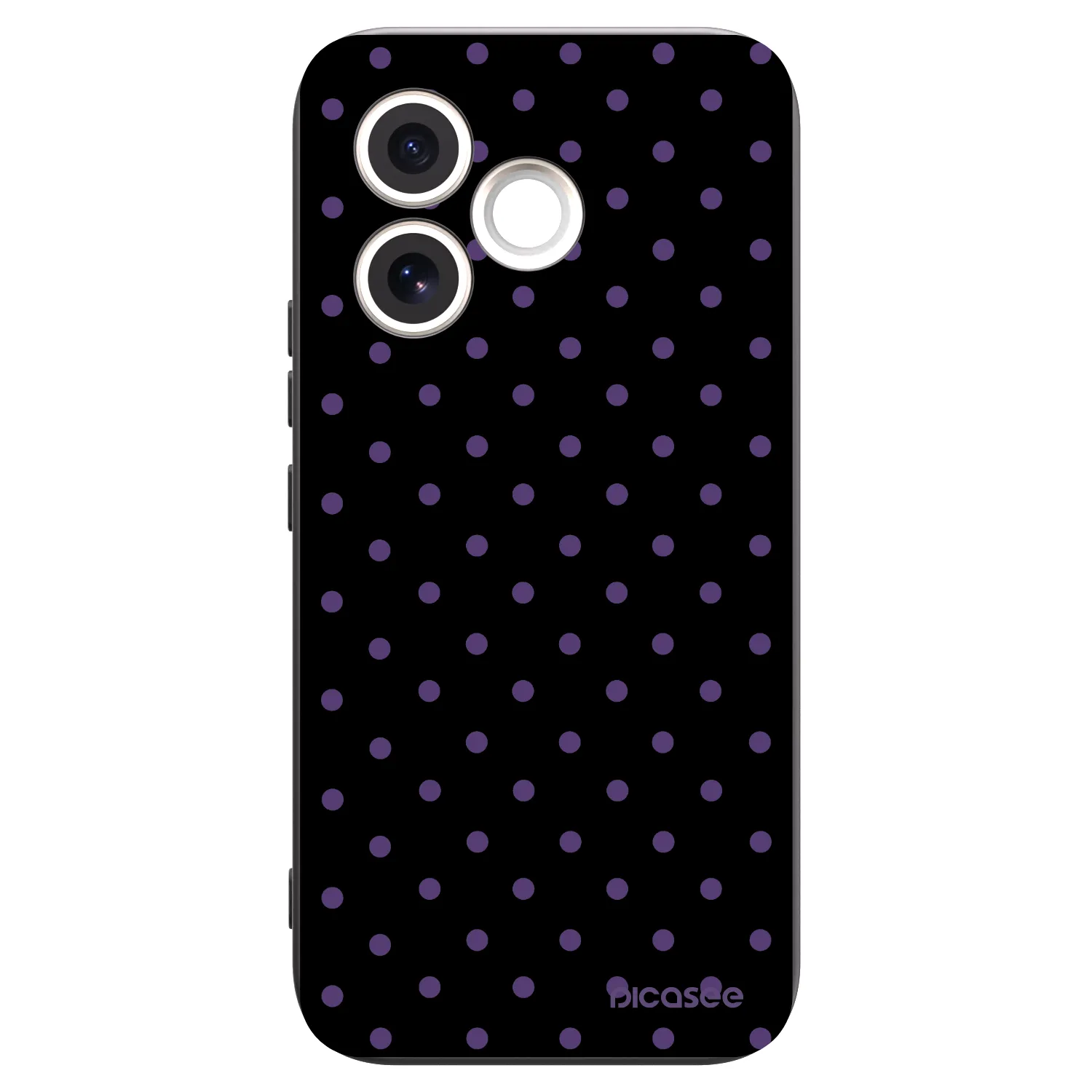 Picasee silikónový čierny obal pre Honor 600 Lite - Flickers