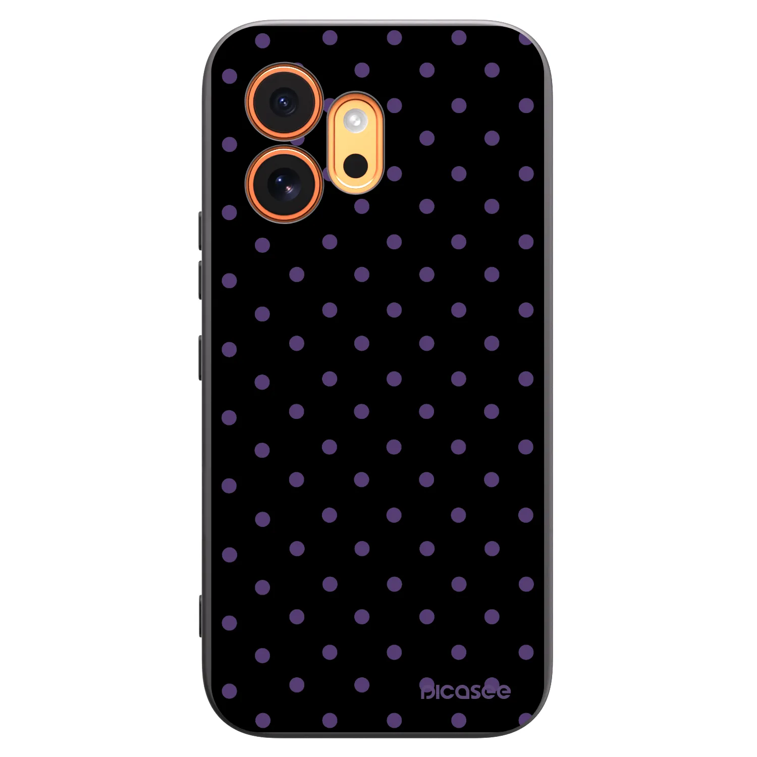 Picasee silikónový čierny obal pre Honor 600 - Flickers