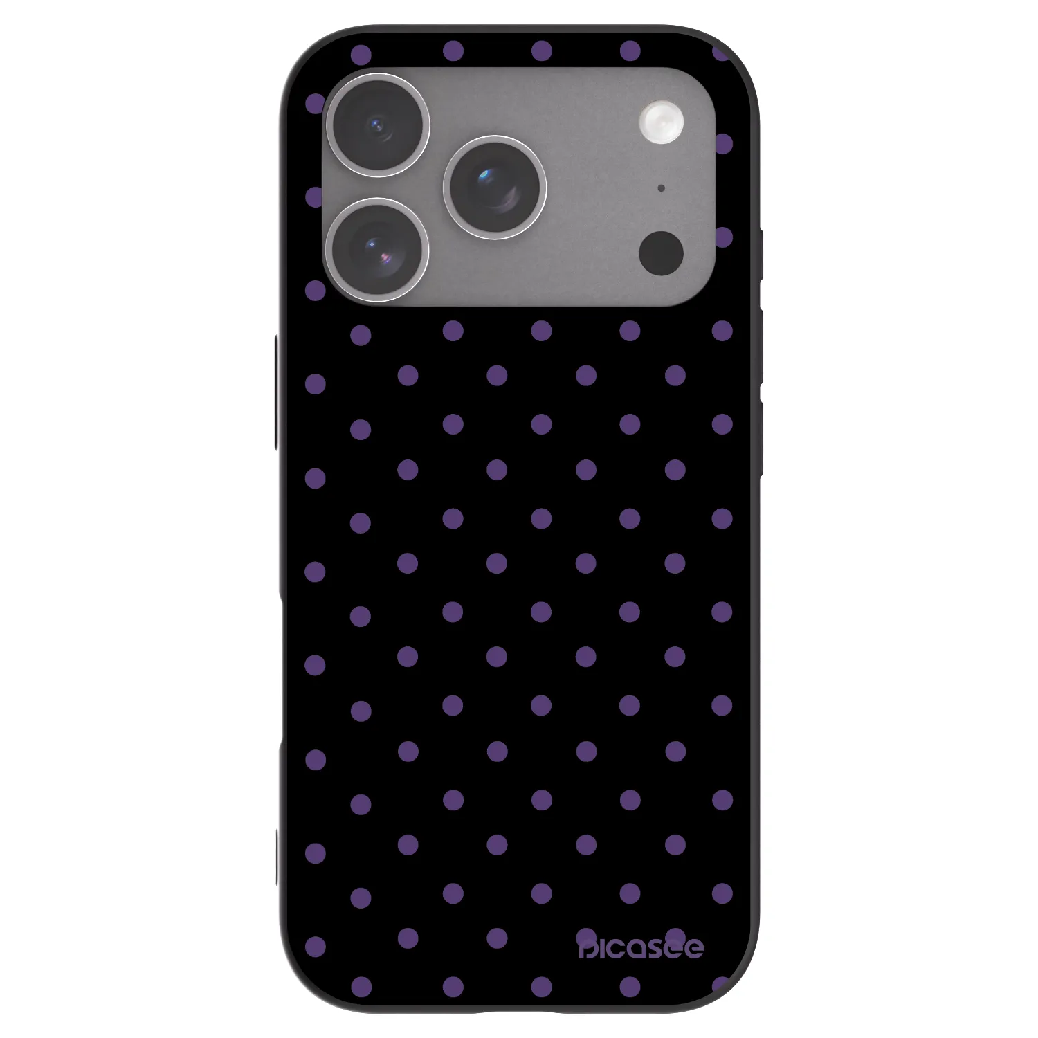 Picasee silikónový čierny obal pre Apple iPhone 18 Pro - Flickers