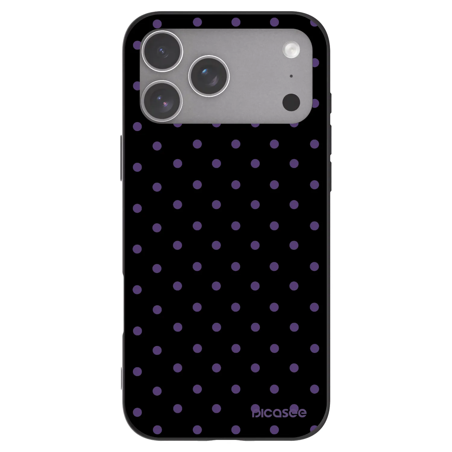 Picasee silikónový čierny obal pre Apple iPhone 18 Pro Max - Flickers