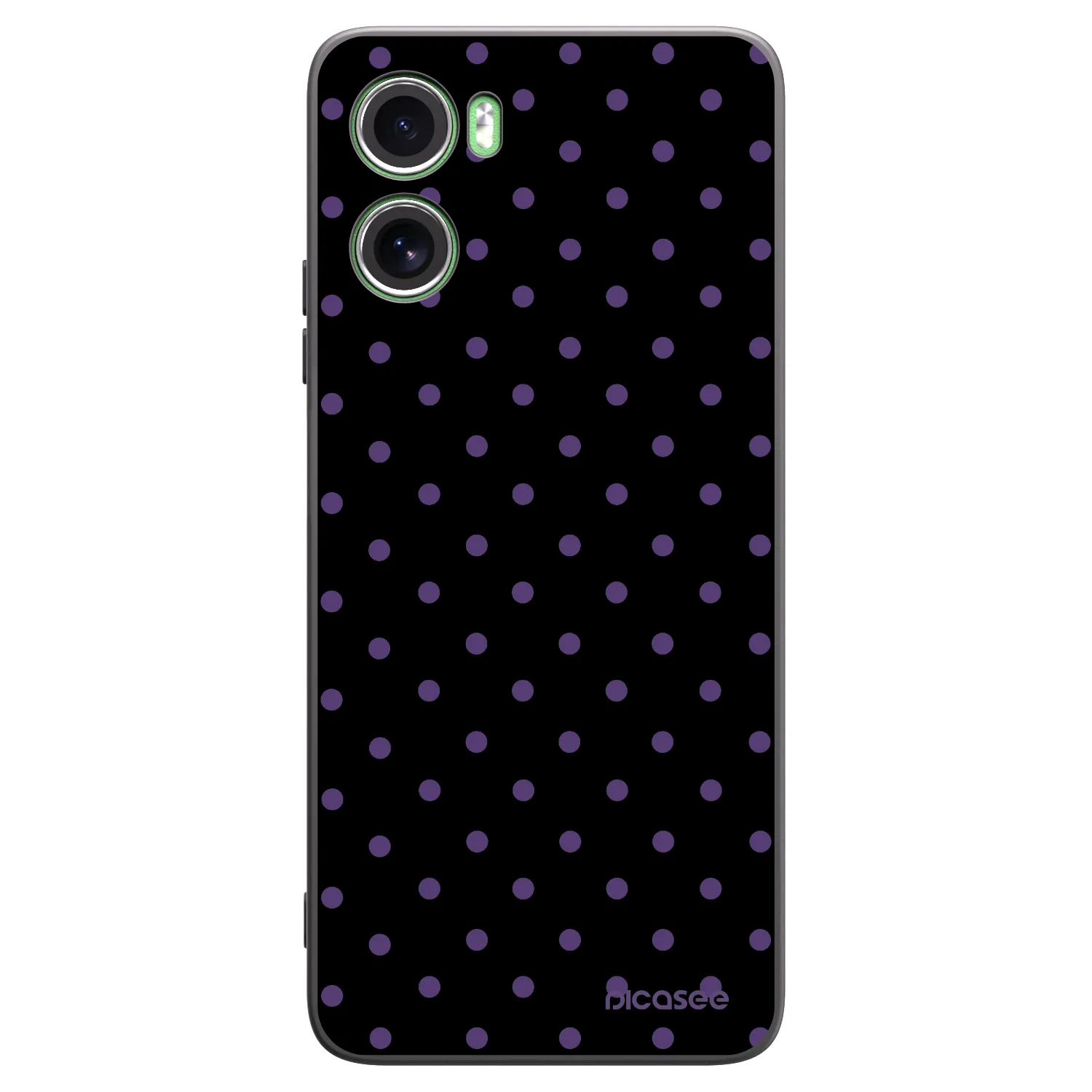 Picasee silikónový čierny obal pre Motorola Moto G06 - Flickers