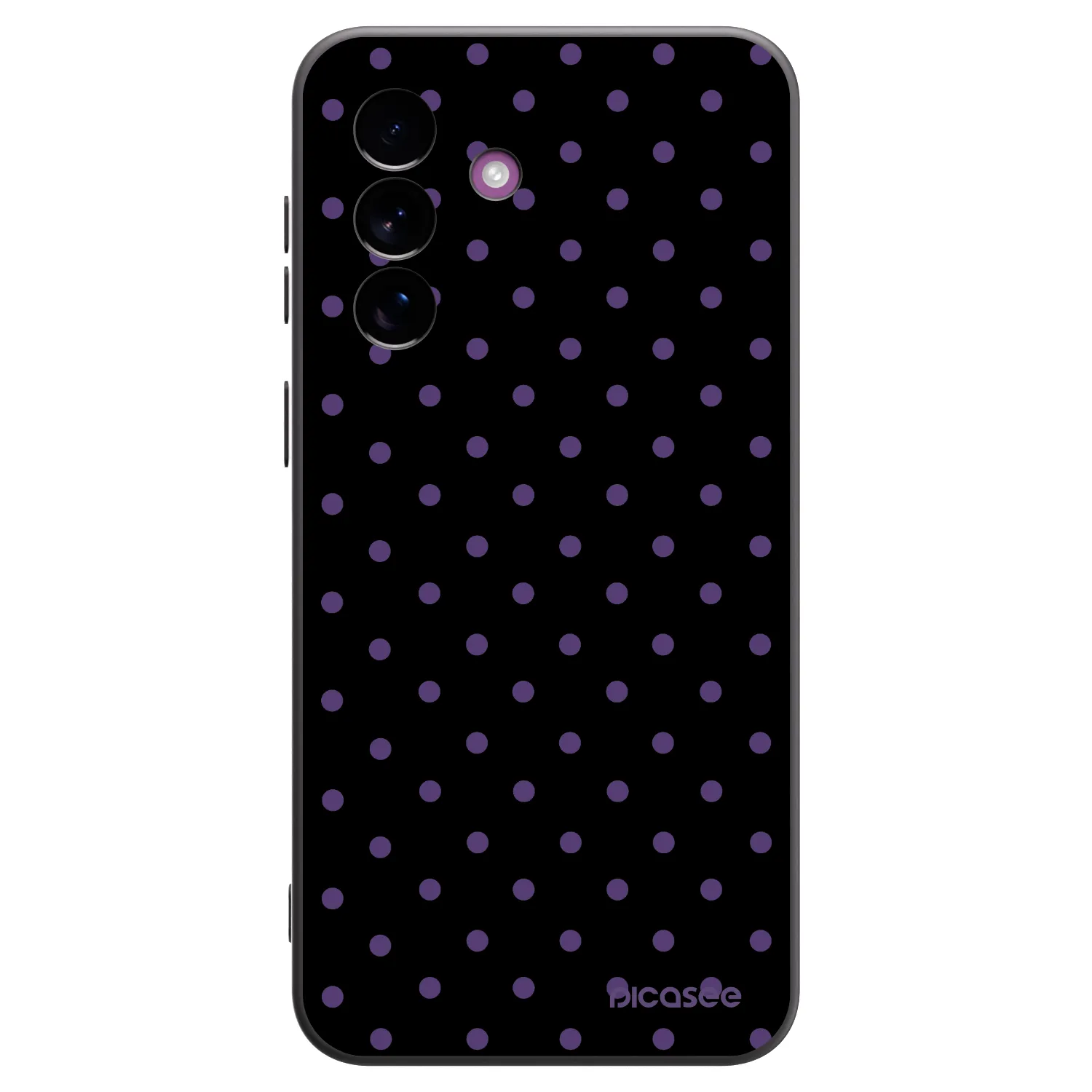 Picasee silikónový čierny obal pre Samsung Galaxy A37 - Flickers