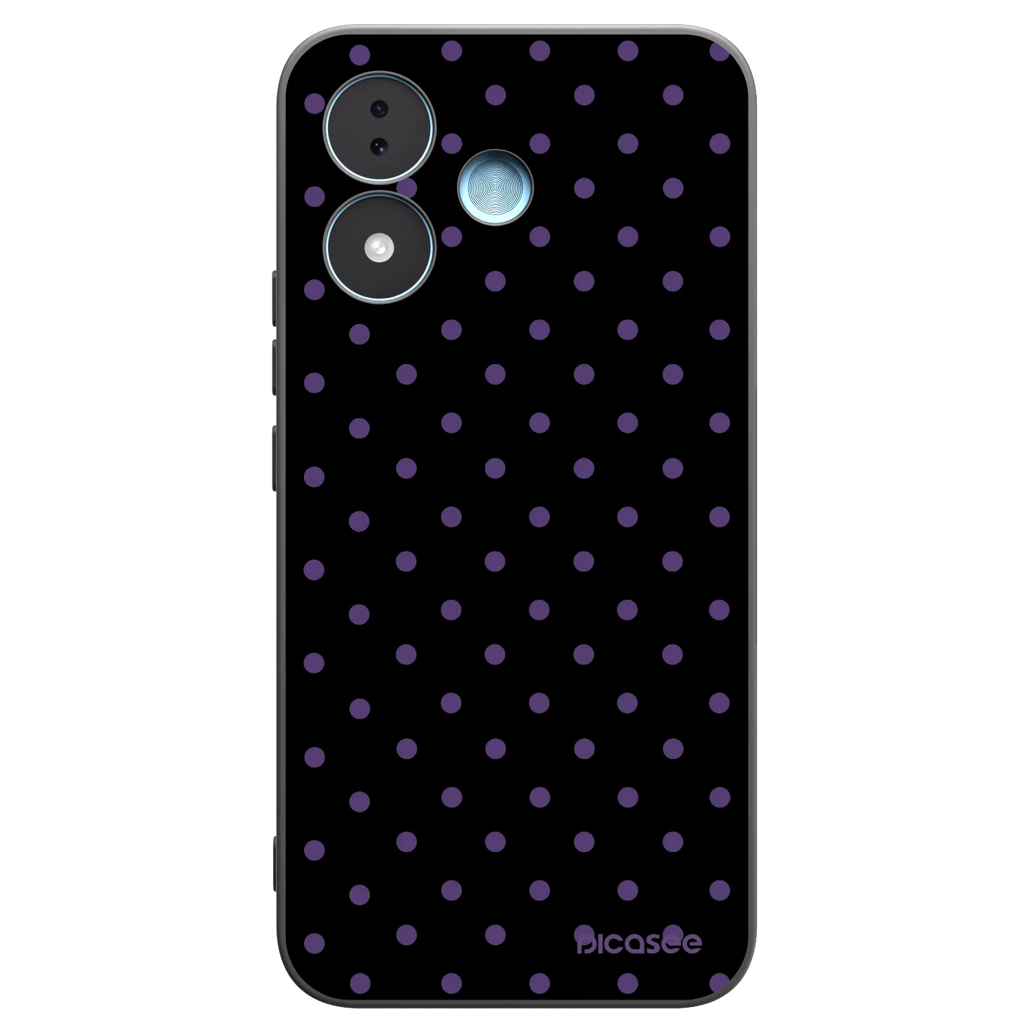 Picasee silikónový čierny obal pre Xiaomi Redmi Note 17 5G - Flickers
