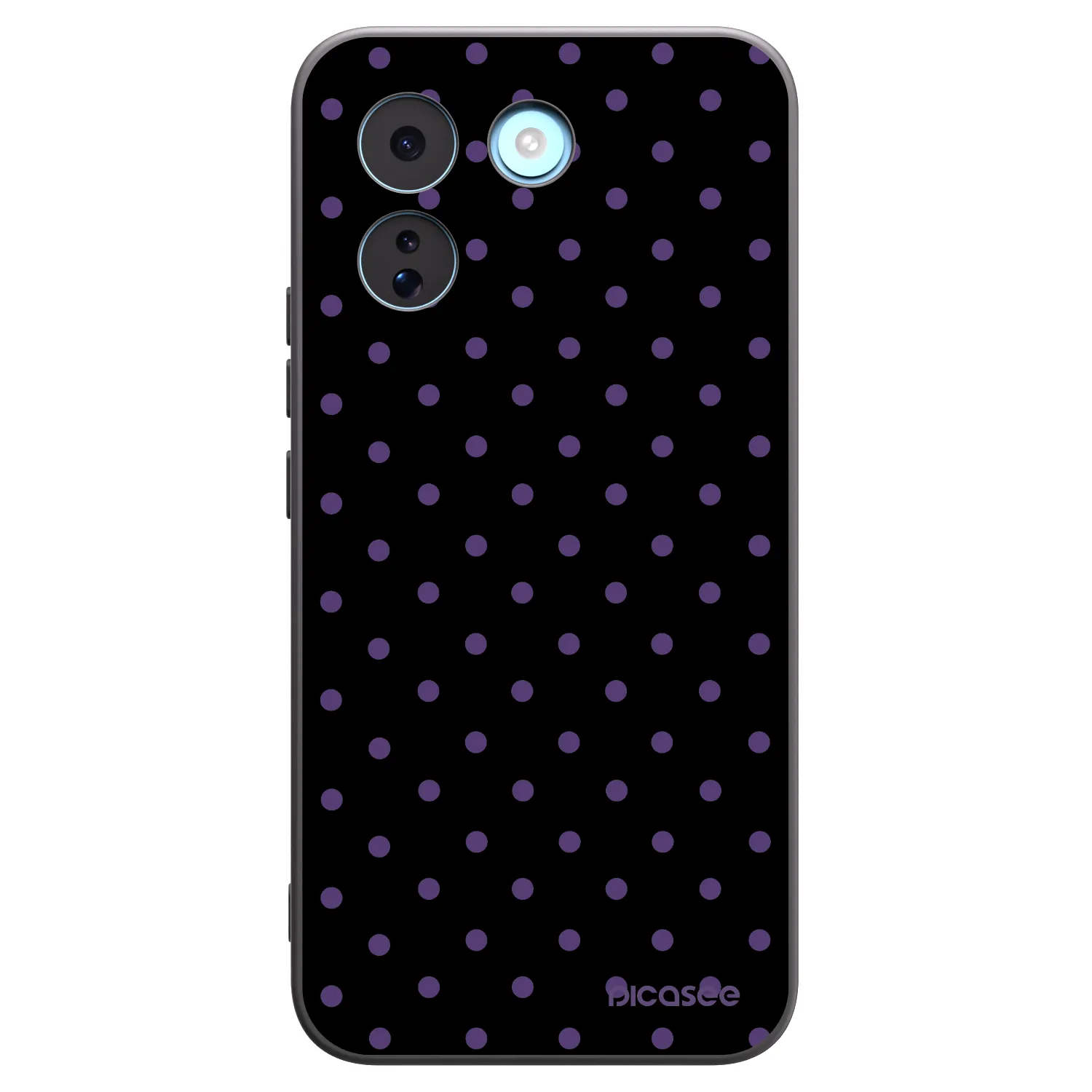Picasee silikónový čierny obal pre Xiaomi Redmi Note 17 Pro MAX 5G - Flickers