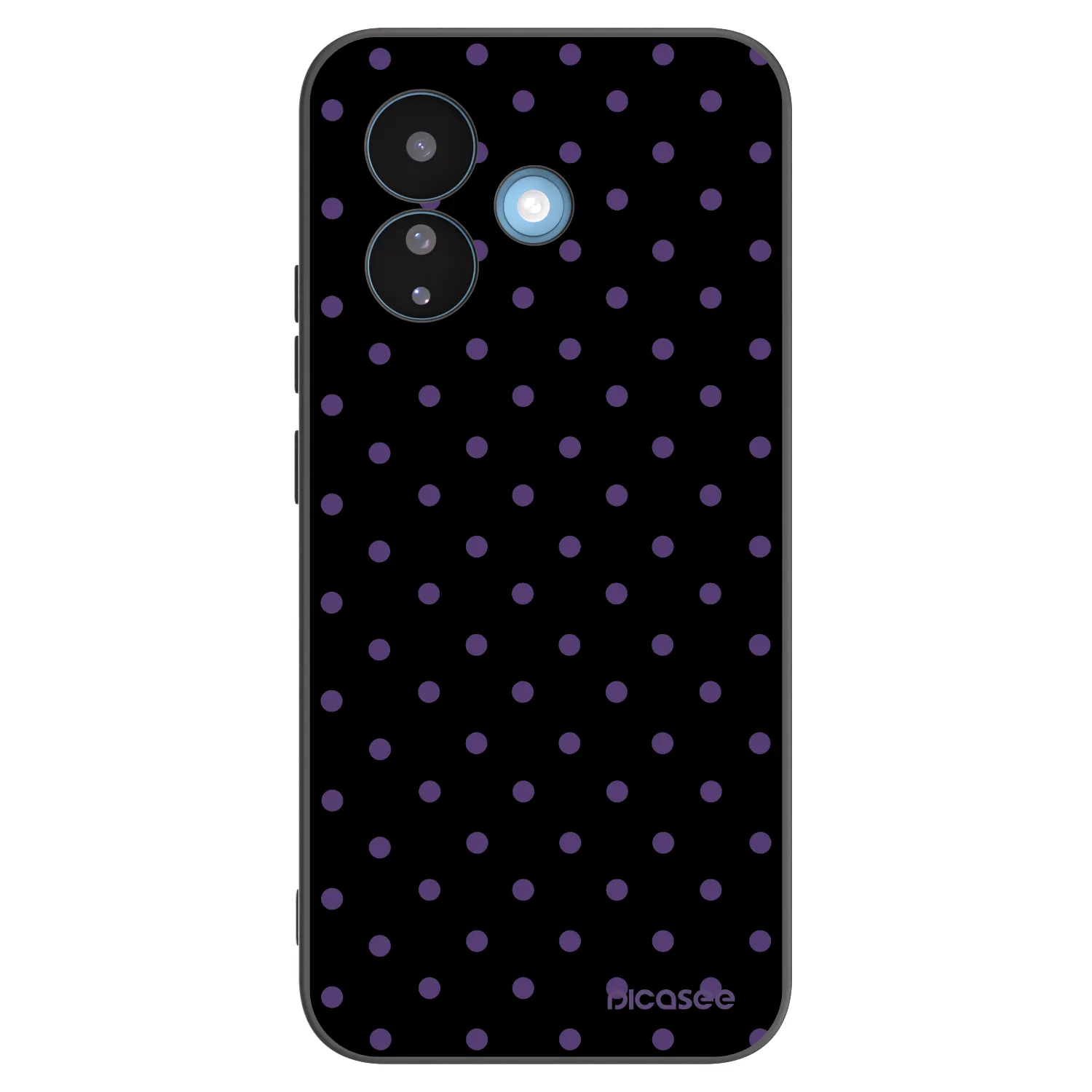 Picasee silikónový čierny obal pre Xiaomi Redmi Note 17 Pro 5G - Flickers