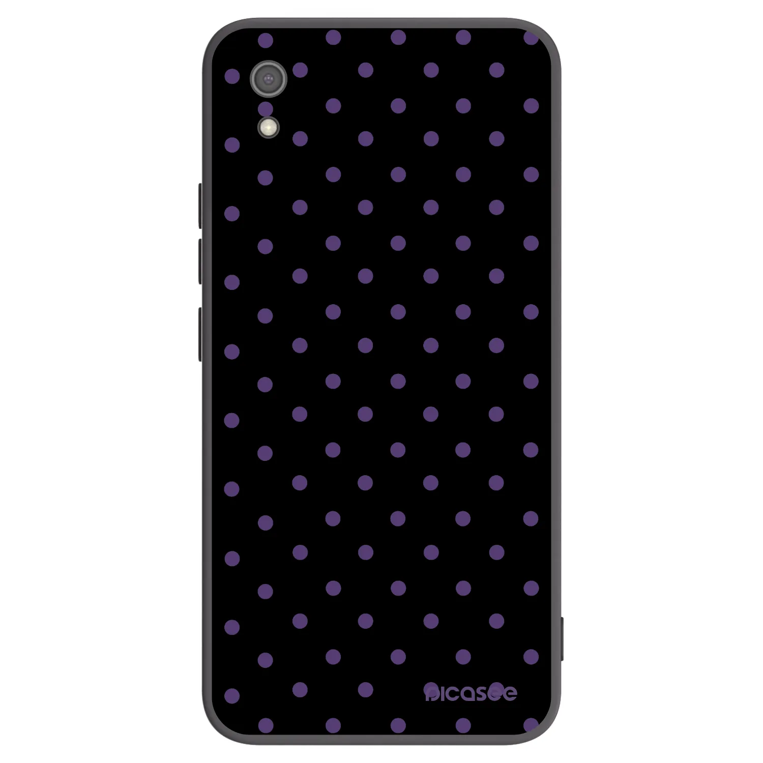 Picasee silikónový čierny obal pre Xiaomi Redmi 7A - Flickers