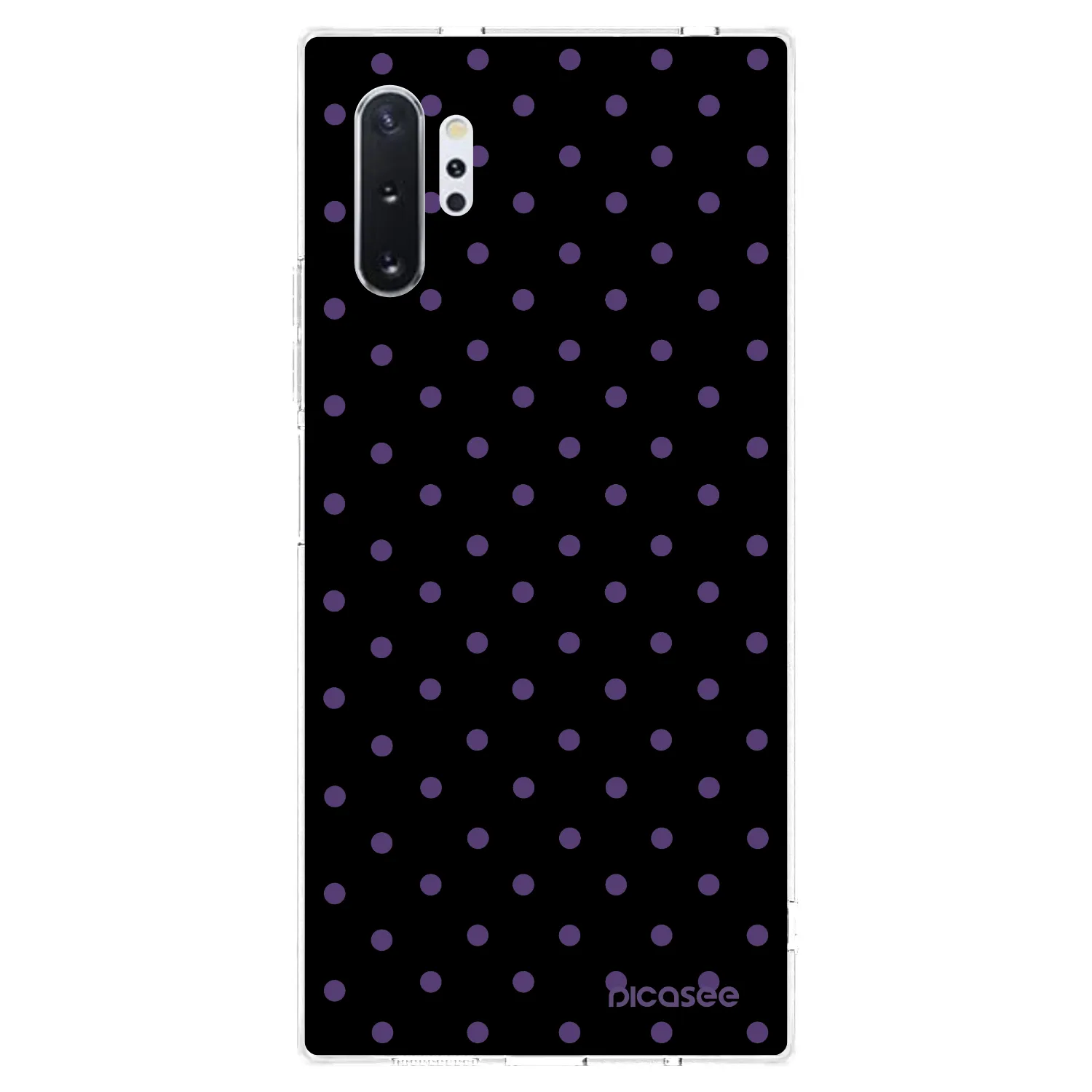 Picasee silikónový prehľadný obal pre Samsung Galaxy Note 10+ N975F - Flickers