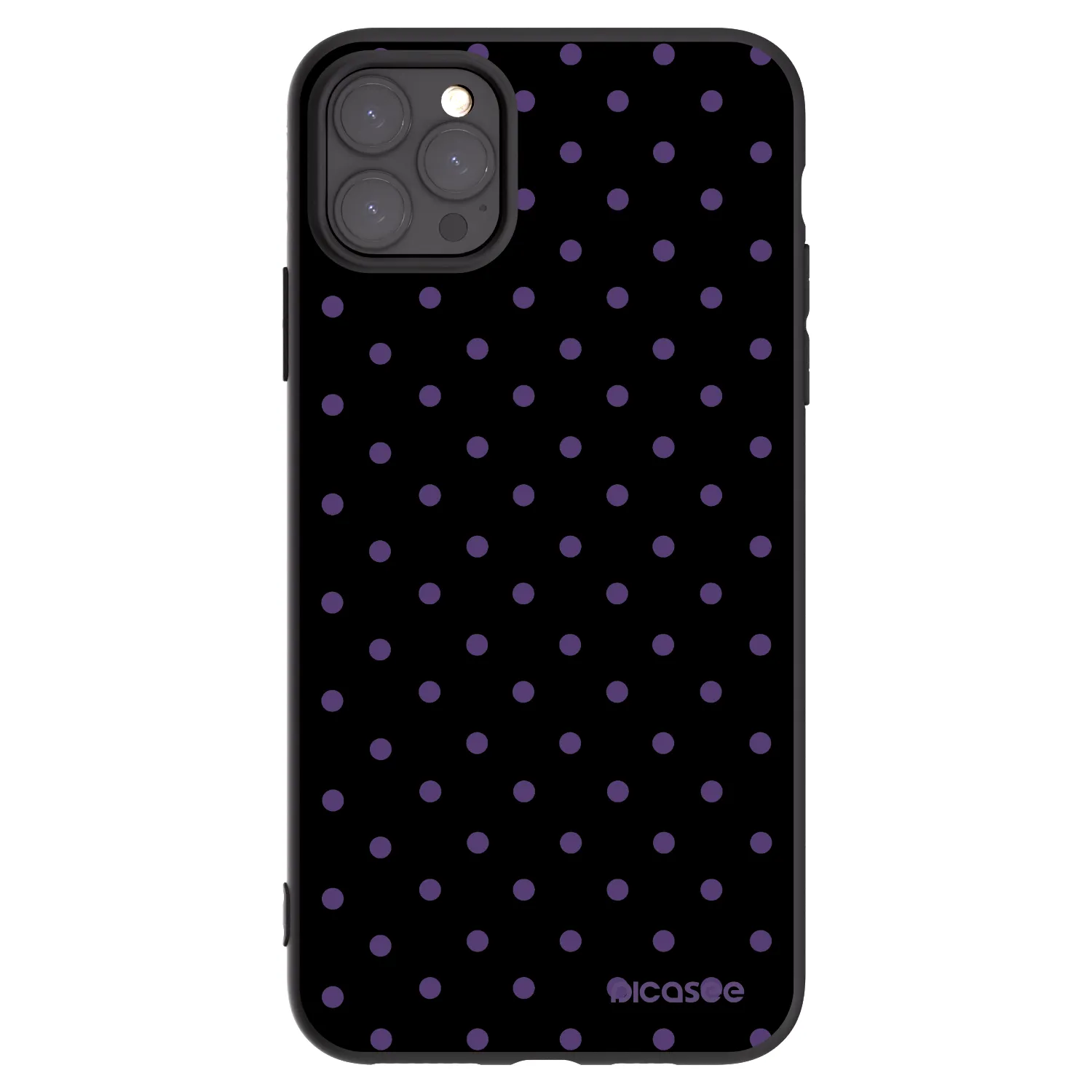 Picasee silikónový čierny obal pre Apple iPhone 11 Pro Max - Flickers