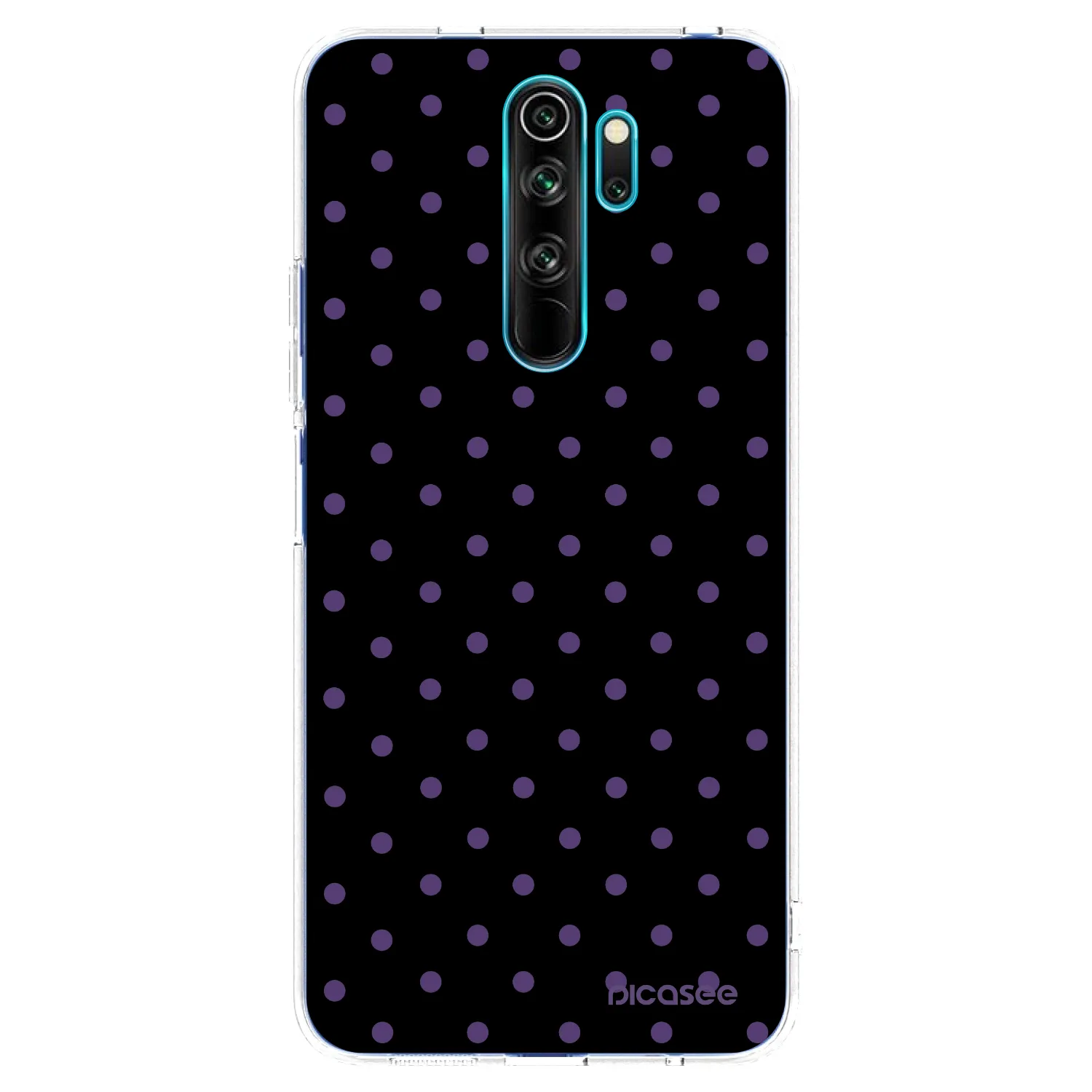 Picasee silikónový prehľadný obal pre Xiaomi Redmi Note 8 Pro - Flickers
