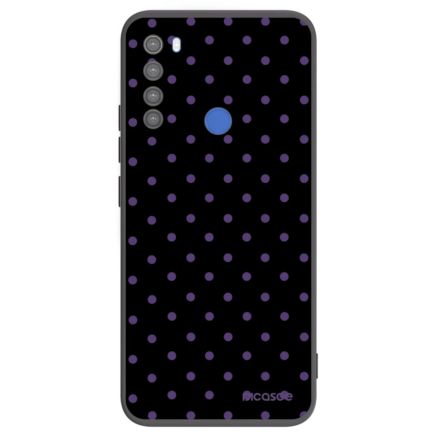 Picasee silikónový čierny obal pre Xiaomi Redmi Note 8T - Flickers