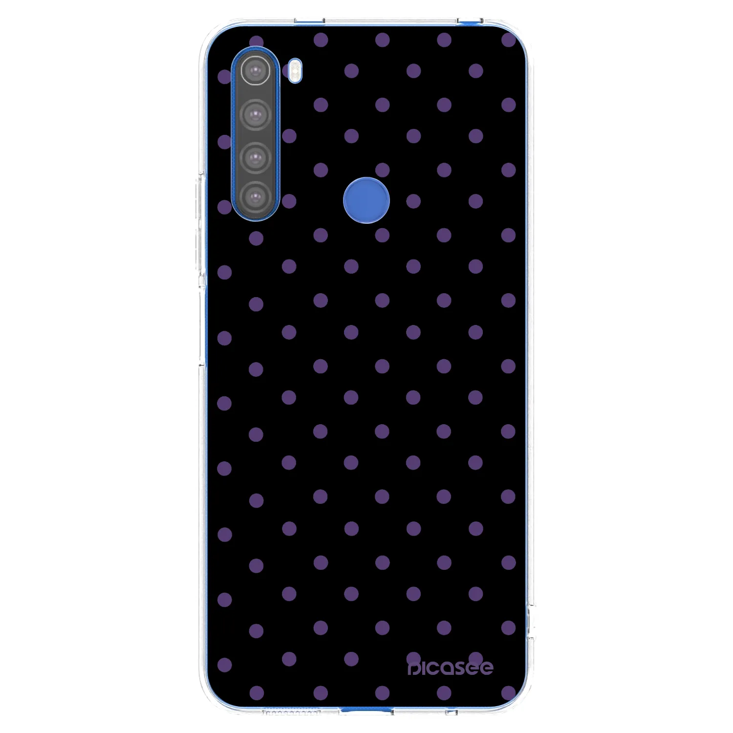 Picasee silikónový prehľadný obal pre Xiaomi Redmi Note 8T - Flickers
