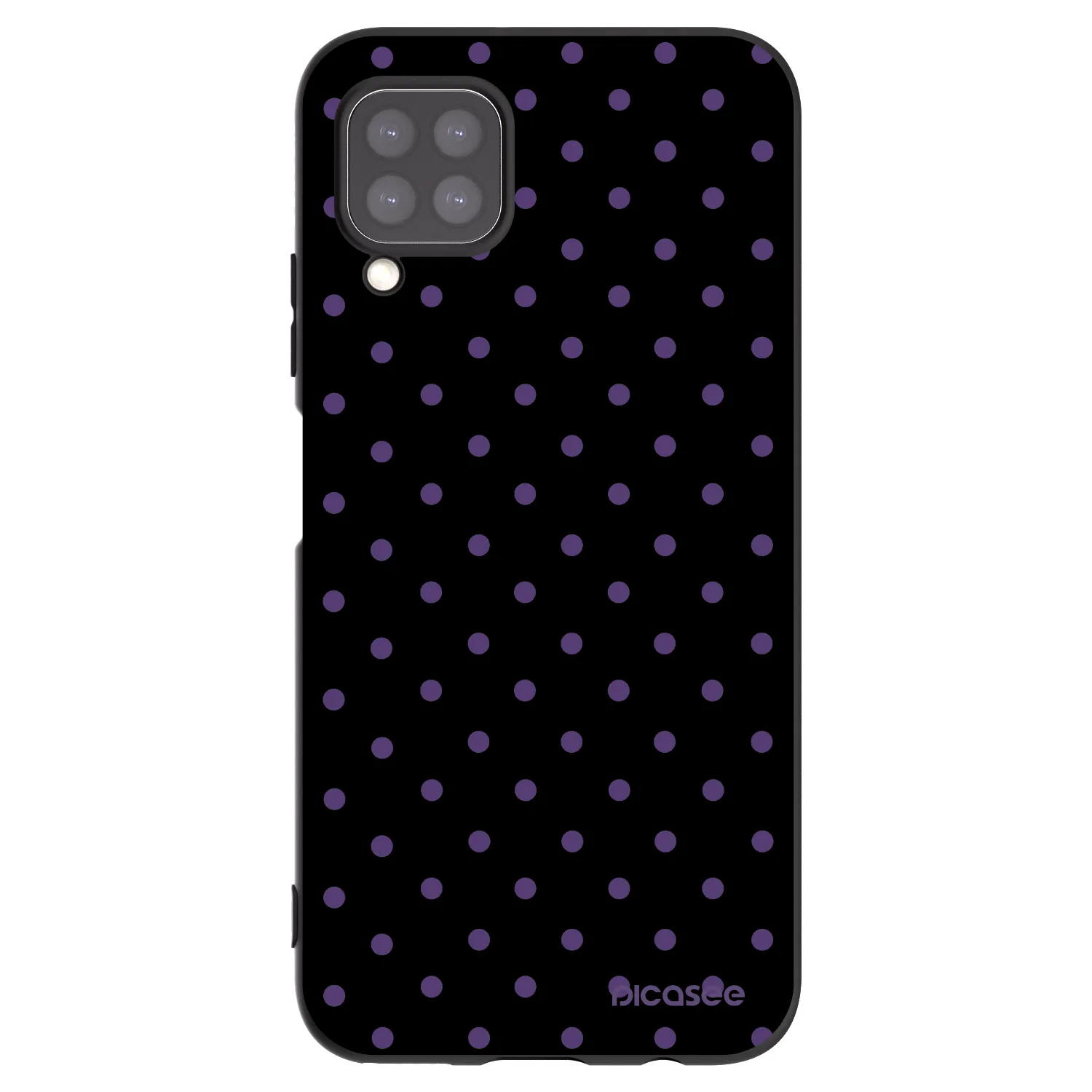 Picasee silikónový čierny obal pre Huawei P40 Lite - Flickers