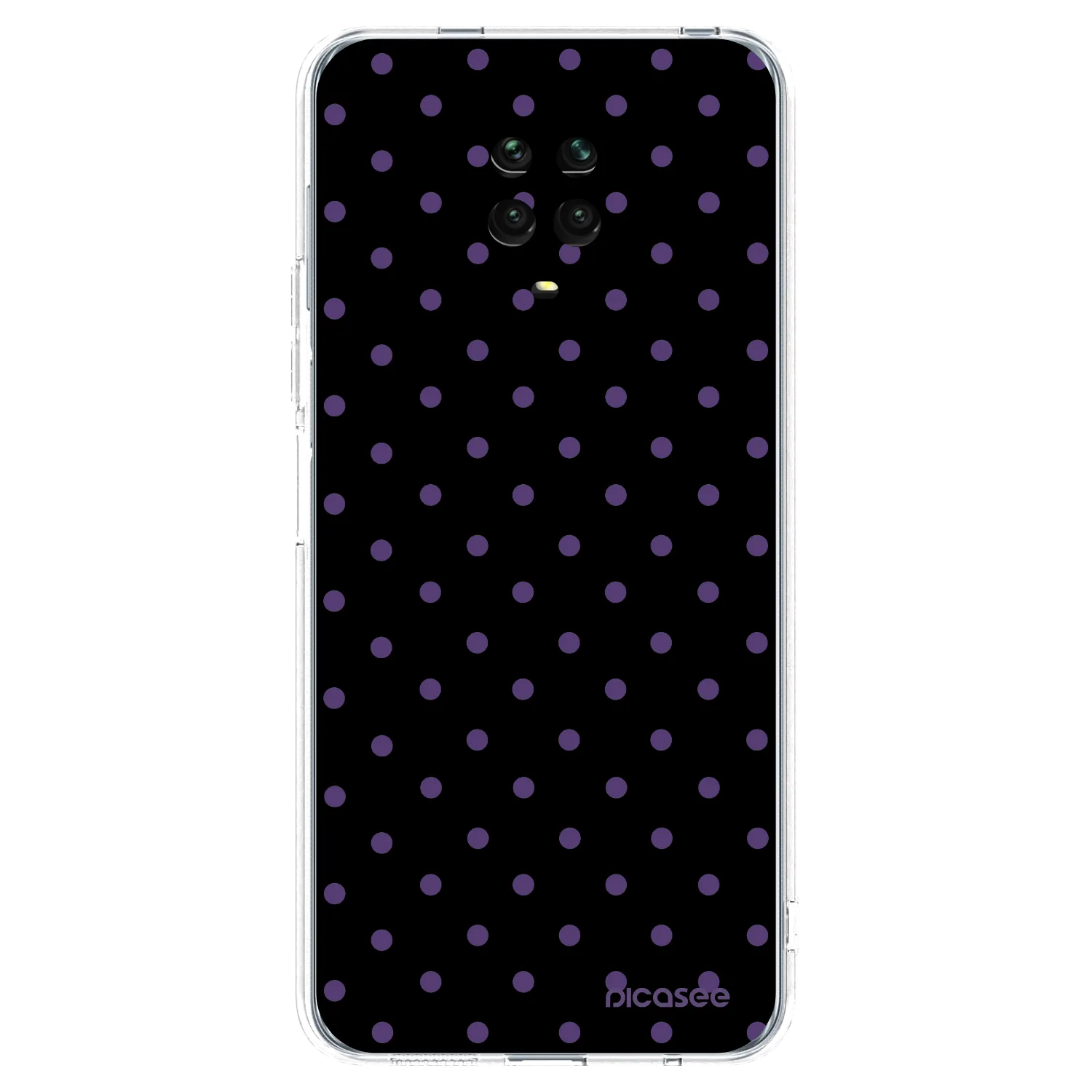 Picasee silikónový prehľadný obal pre Xiaomi Redmi Note 9 Pro - Flickers