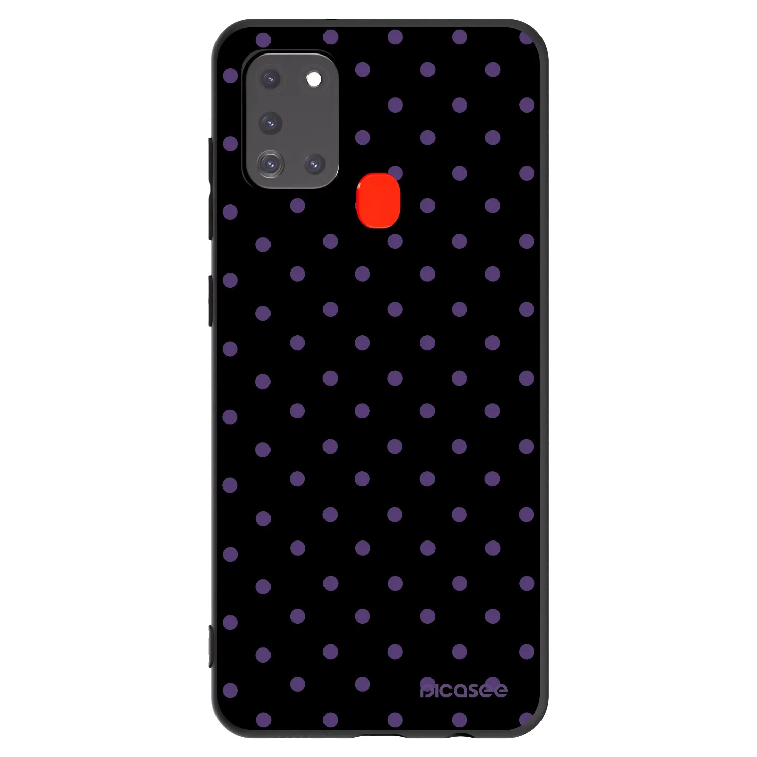 Picasee silikónový čierny obal pre Samsung Galaxy A21s - Flickers