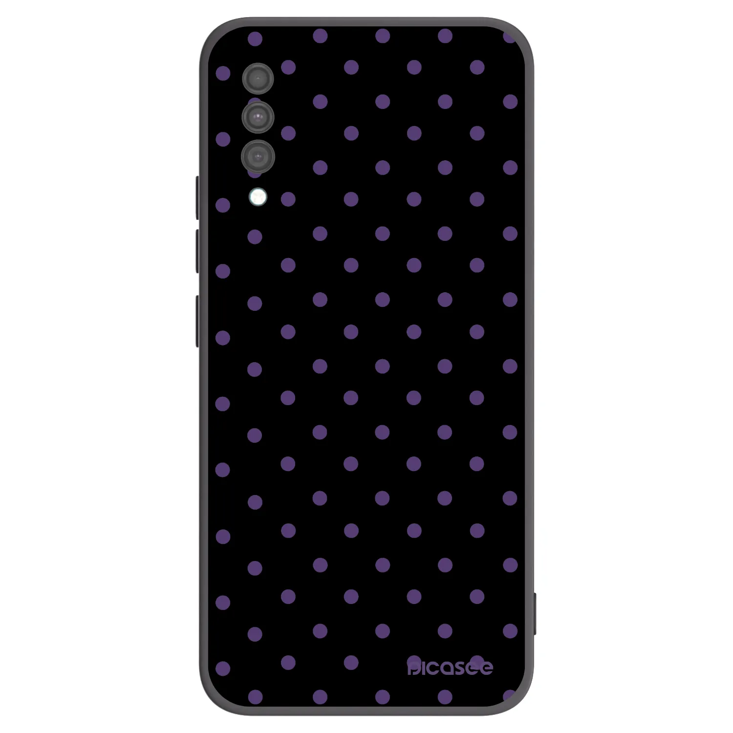Picasee silikónový čierny obal pre Samsung Galaxy A30s A307F - Flickers