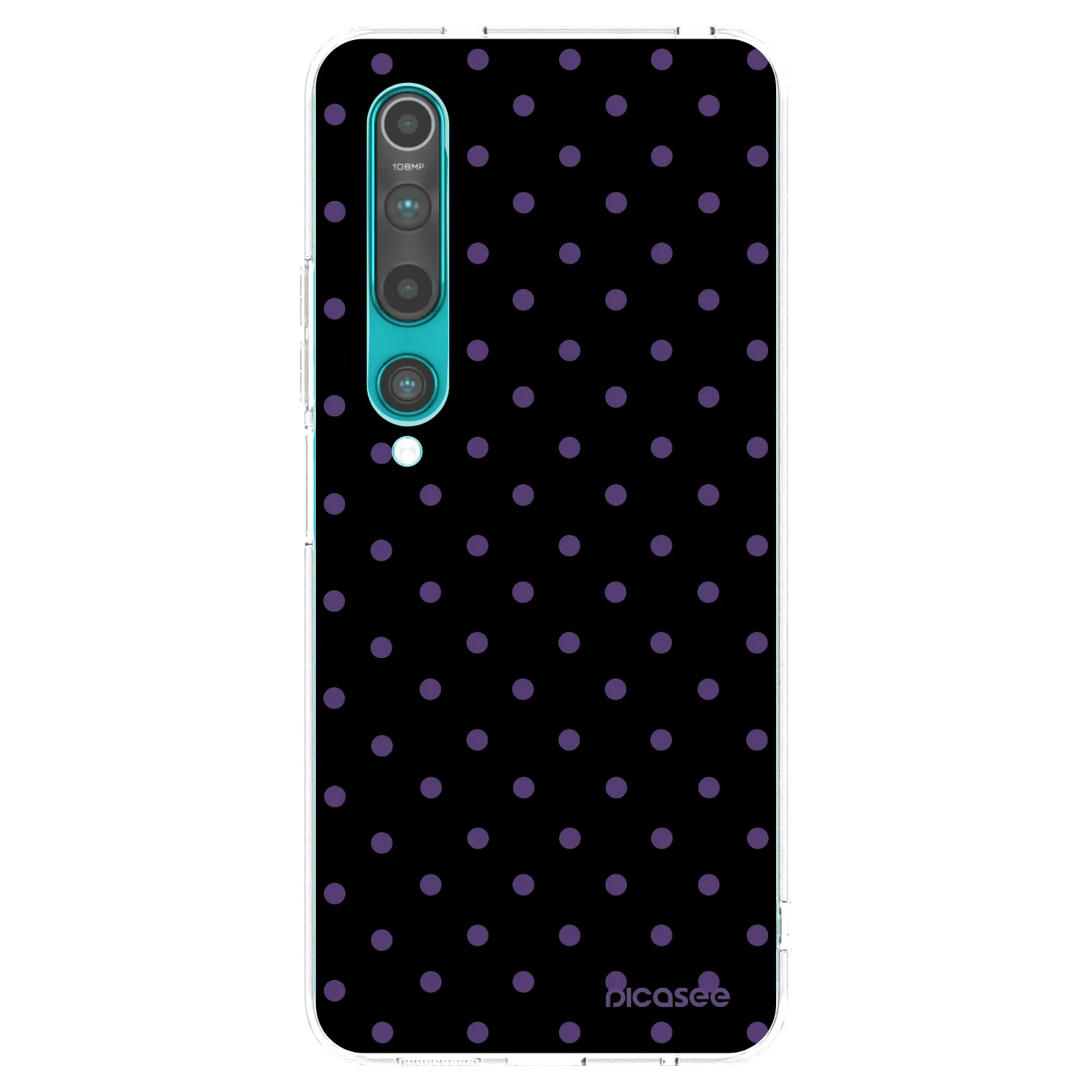 Picasee silikónový prehľadný obal pre Xiaomi Mi 10 - Flickers
