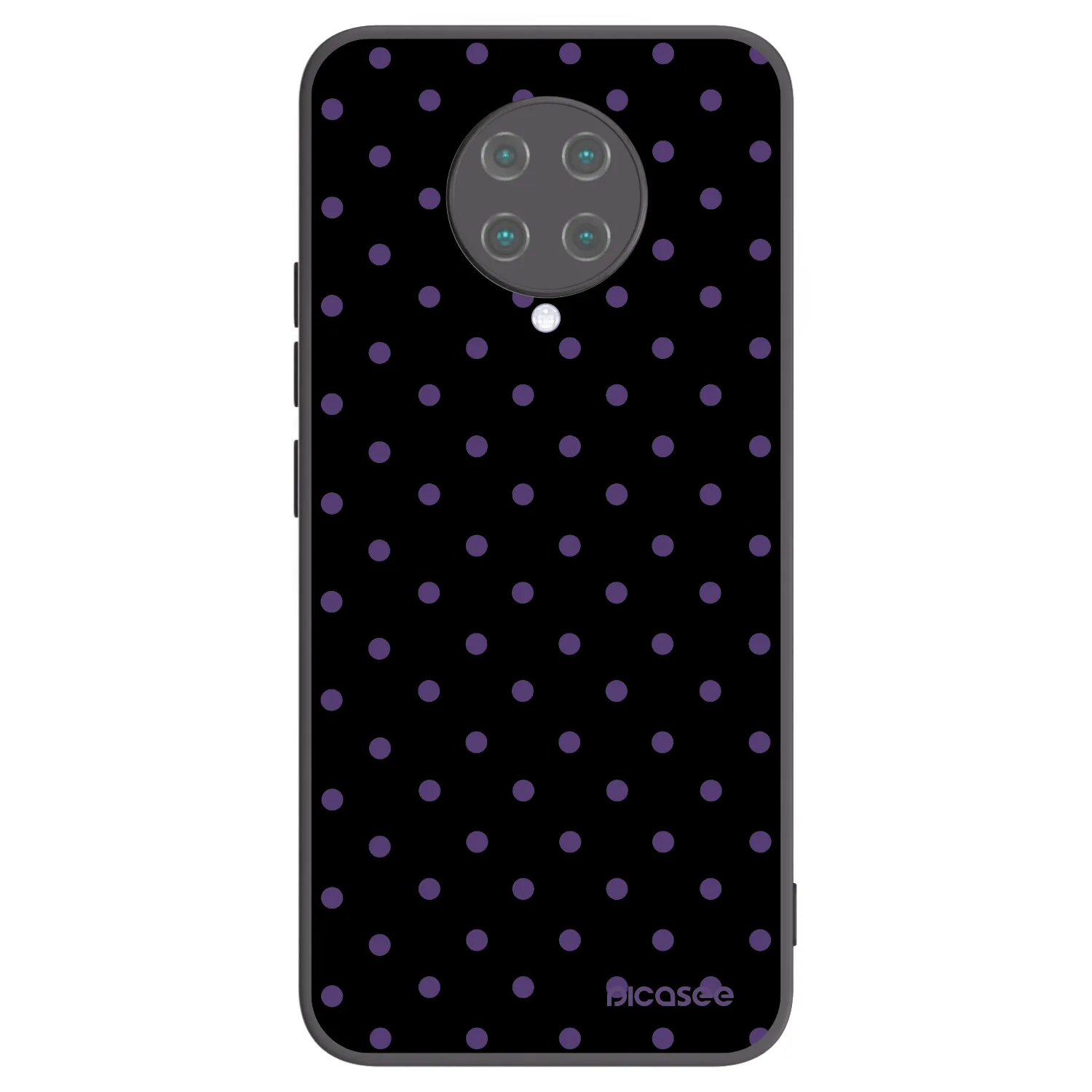 Picasee silikónový čierny obal pre Xiaomi Poco F2 Pro - Flickers