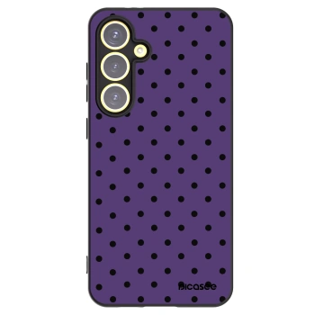 Picasee silikónový čierny obal pre Samsung Galaxy S24 FE S721B - Flickers 2