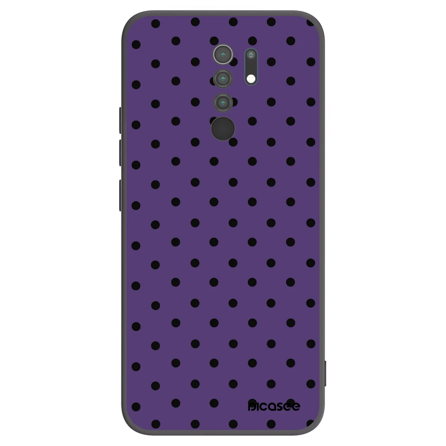 Picasee silikónový čierny obal pre Xiaomi Redmi 9 - Flickers 2