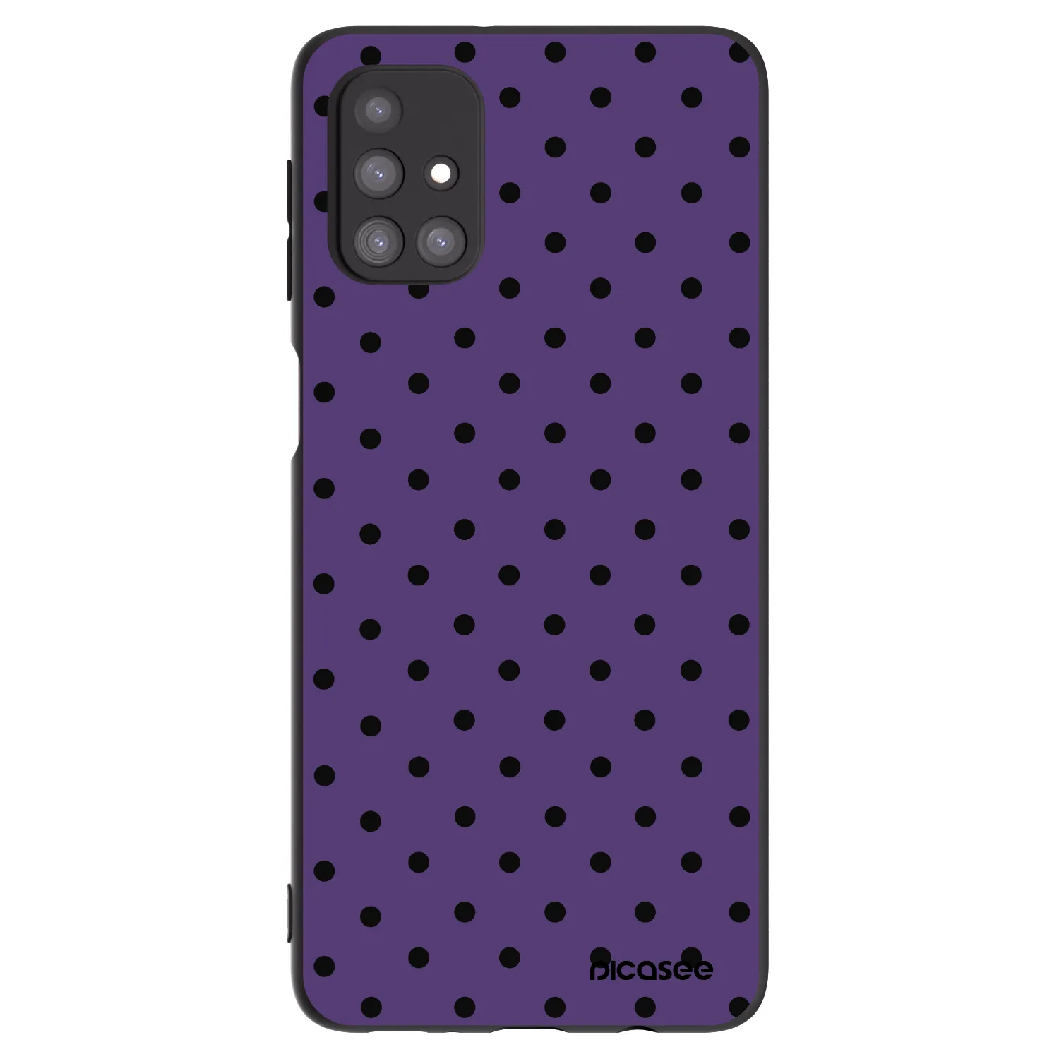 Picasee silikónový čierny obal pre Samsung Galaxy M31s - Flickers 2