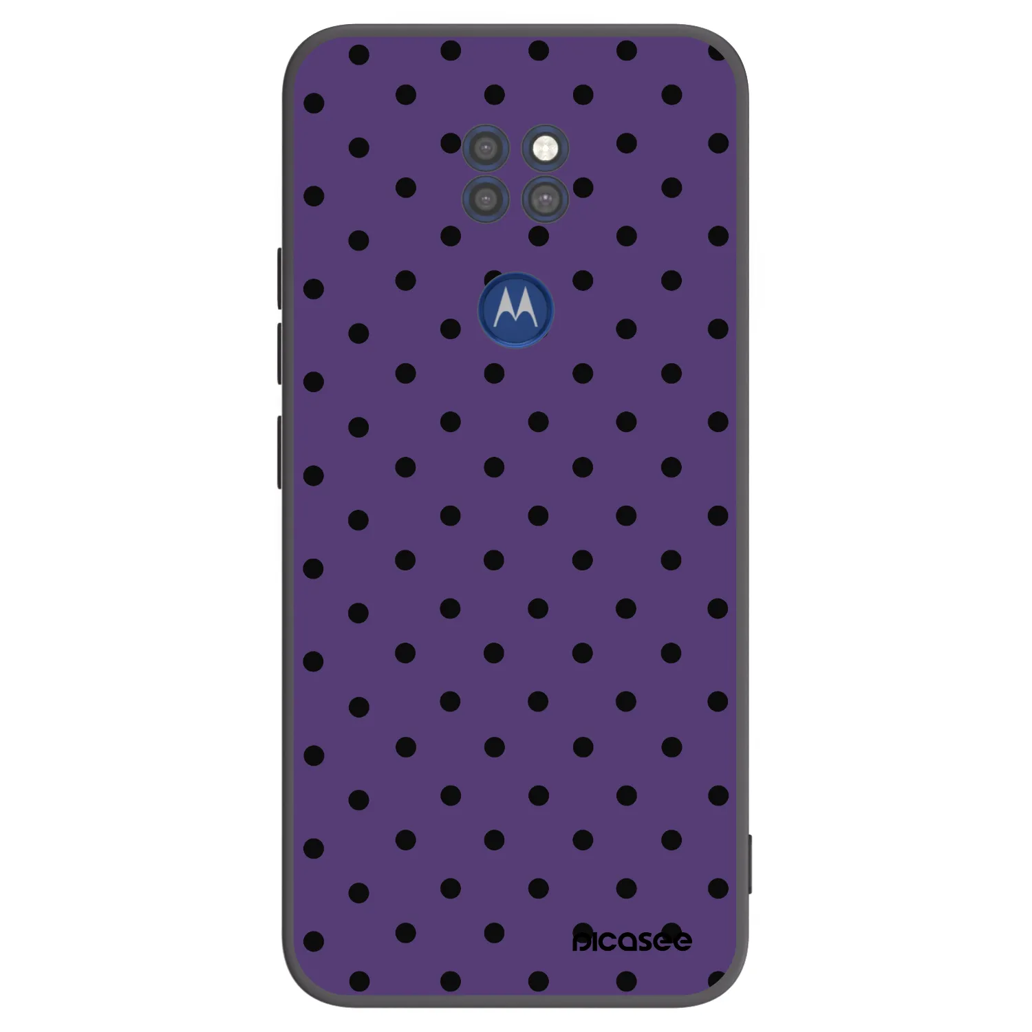 Picasee silikónový čierny obal pre Motorola Moto G9 Play - Flickers 2