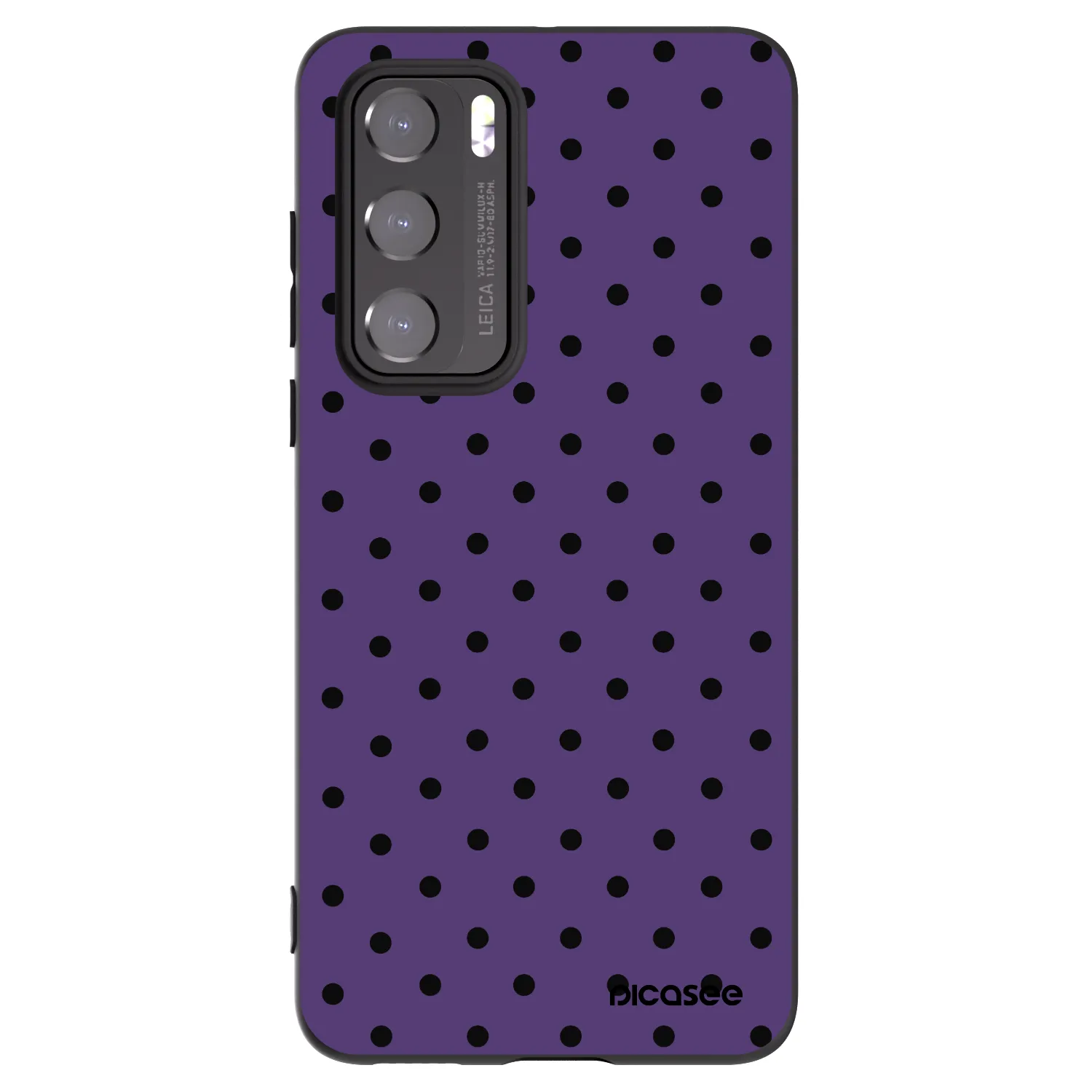 Picasee silikónový čierny obal pre Huawei P40 - Flickers 2