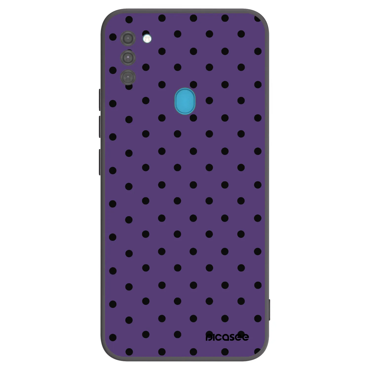 Picasee silikónový čierny obal pre Samsung Galaxy M11 - Flickers 2