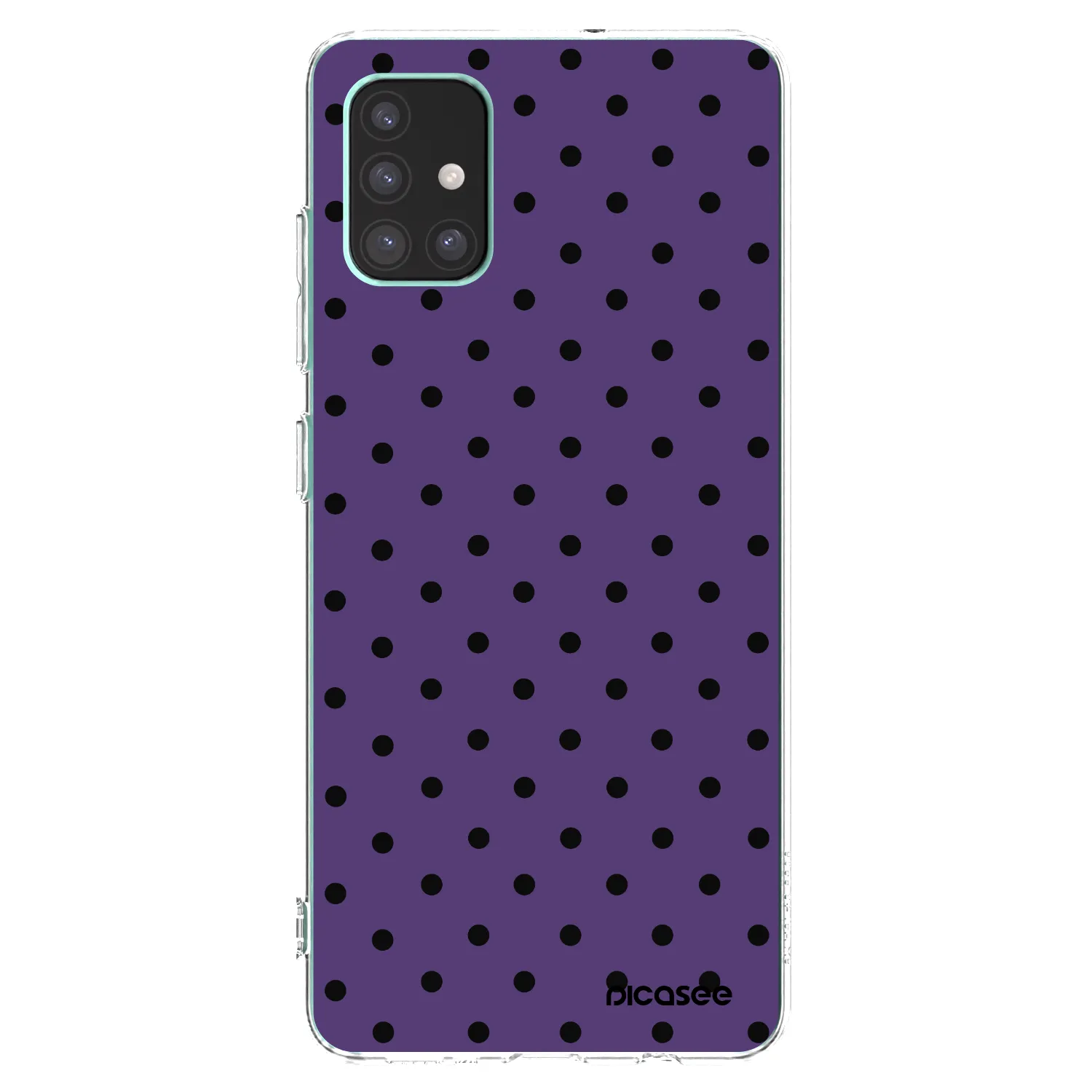 Picasee silikónový prehľadný obal pre Samsung Galaxy M51 M515F - Flickers 2