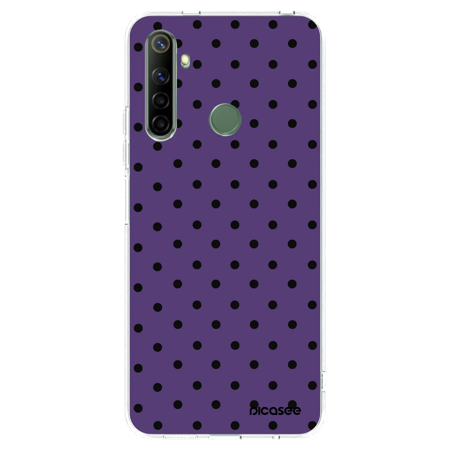 Picasee silikónový prehľadný obal pre Realme 6i - Flickers 2