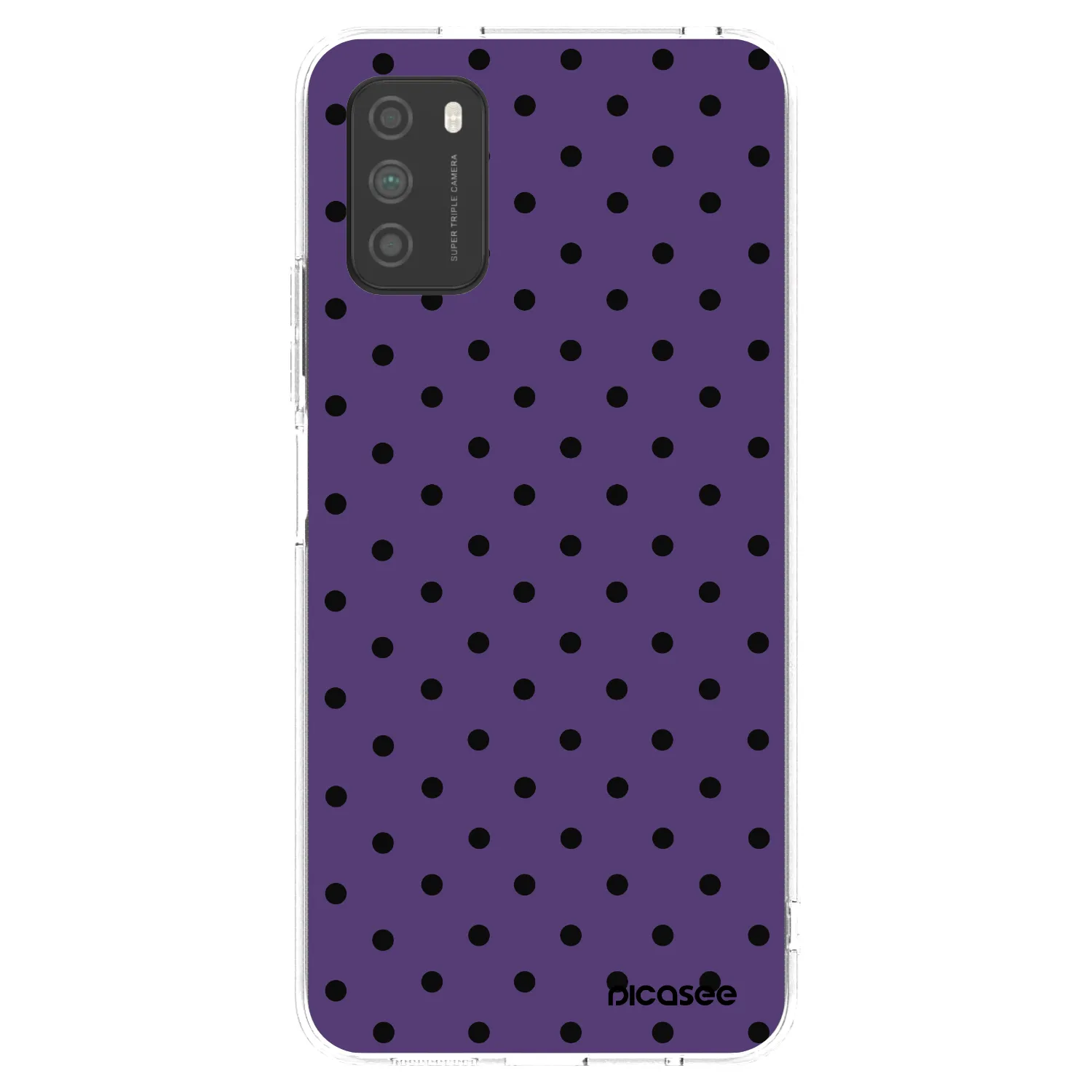 Picasee silikónový prehľadný obal pre Xiaomi Poco M3 - Flickers 2