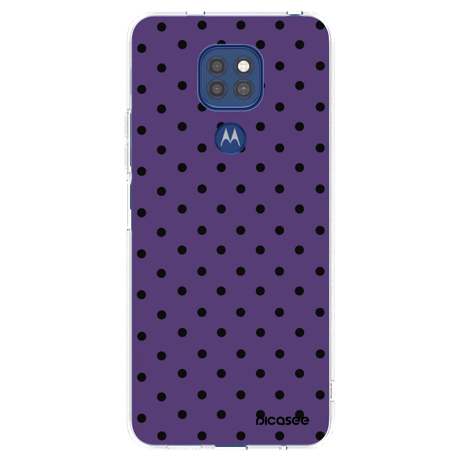 Picasee silikónový prehľadný obal pre Motorola Moto G9 Play - Flickers 2