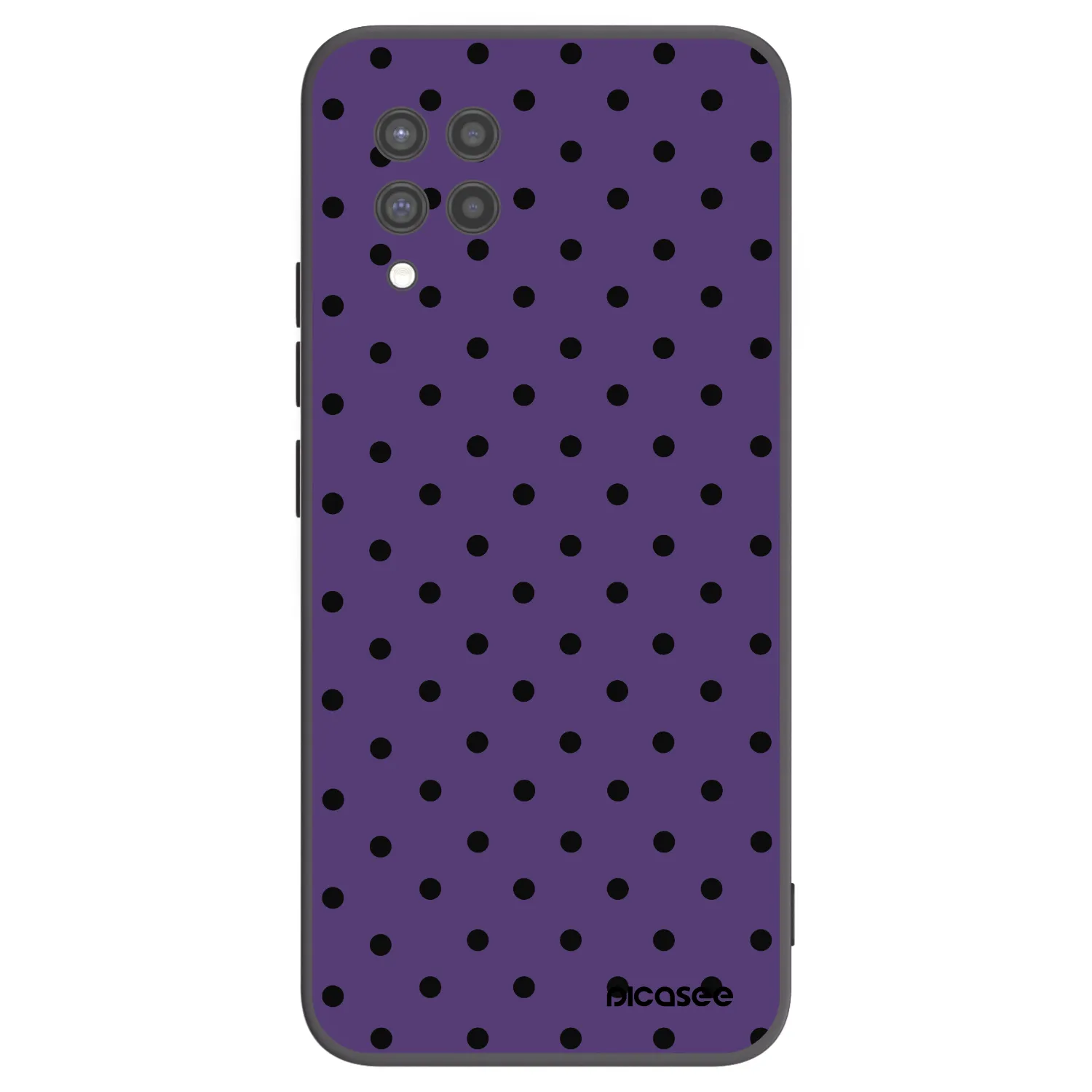 Picasee silikónový čierny obal pre Samsung Galaxy A42 A426B - Flickers 2