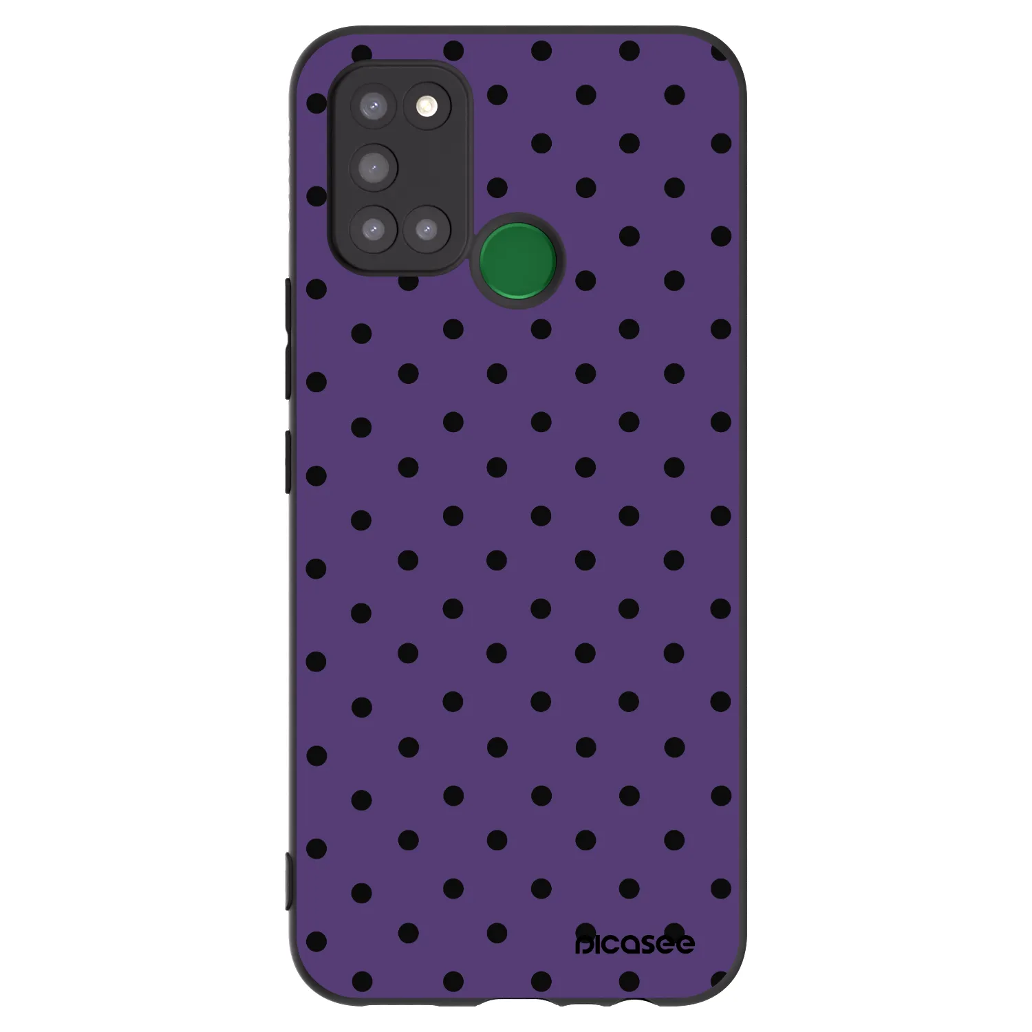 Picasee silikónový čierny obal pre Realme 7i - Flickers 2
