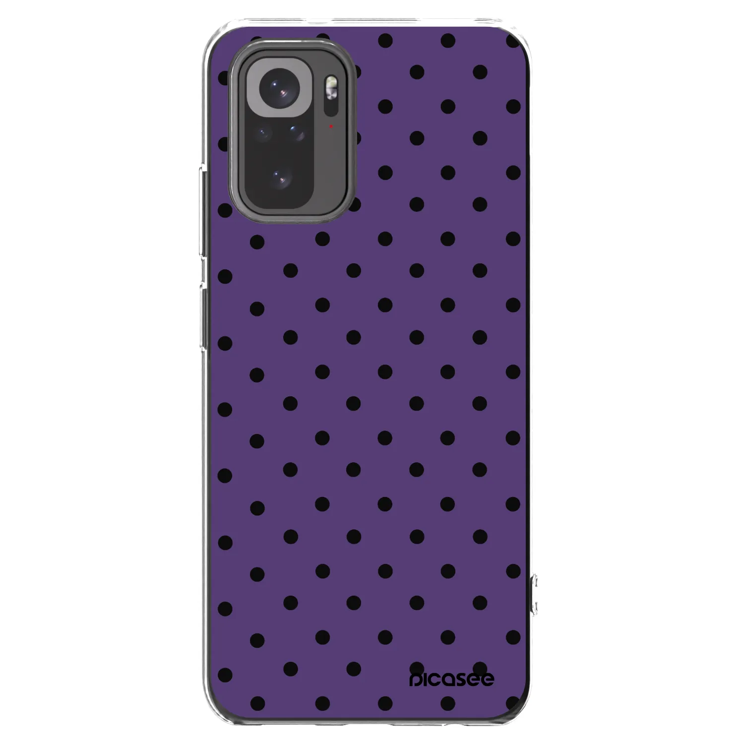 Picasee silikónový prehľadný obal pre Xiaomi Redmi Note 10S - Flickers 2