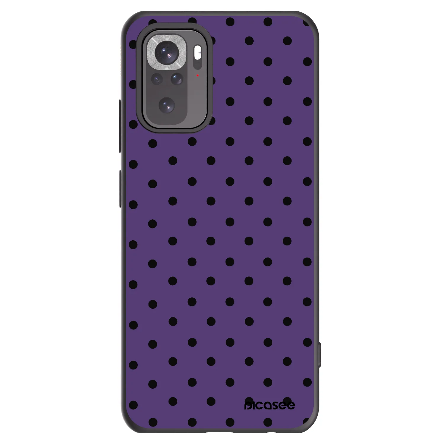 Picasee silikónový čierny obal pre Xiaomi Redmi Note 10S - Flickers 2