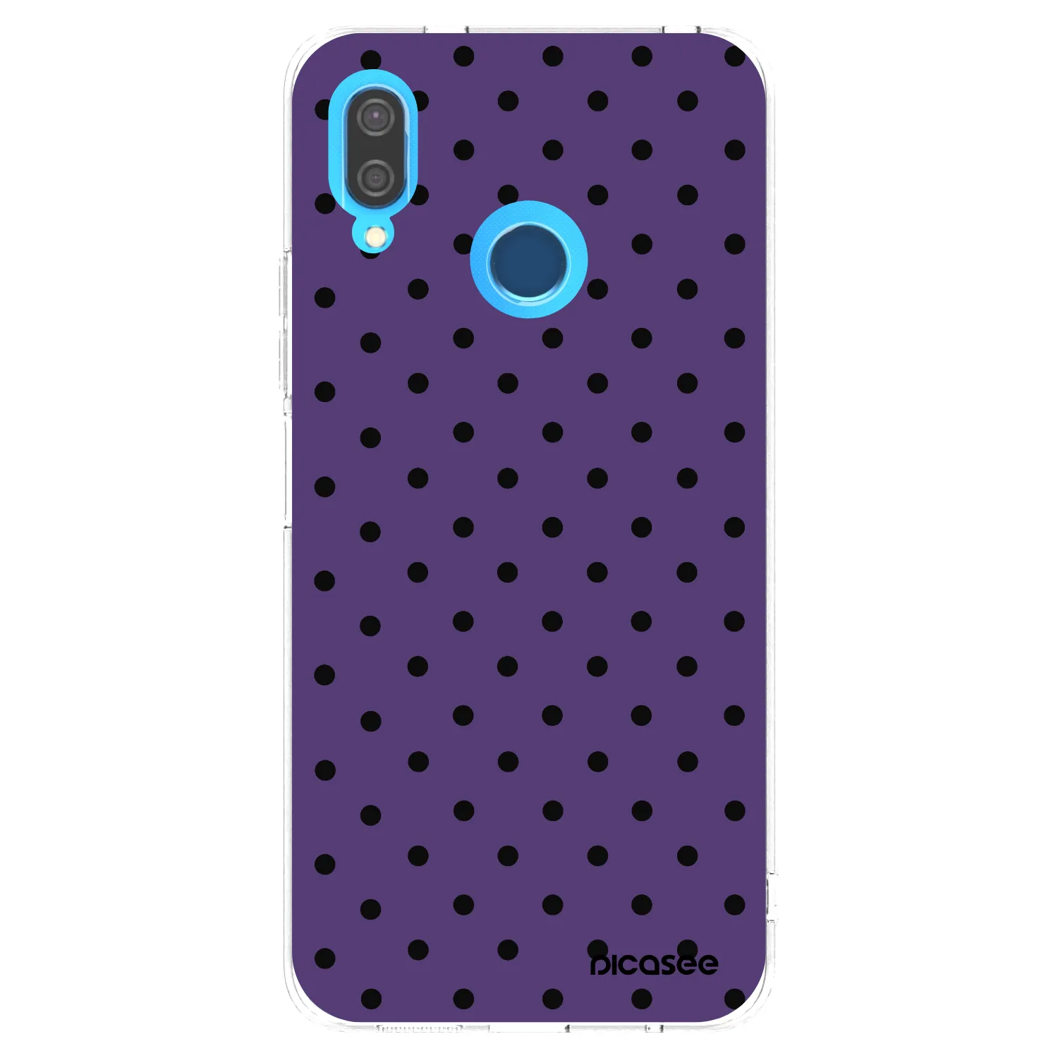 Picasee silikónový prehľadný obal pre Huawei P20 Lite - Flickers 2