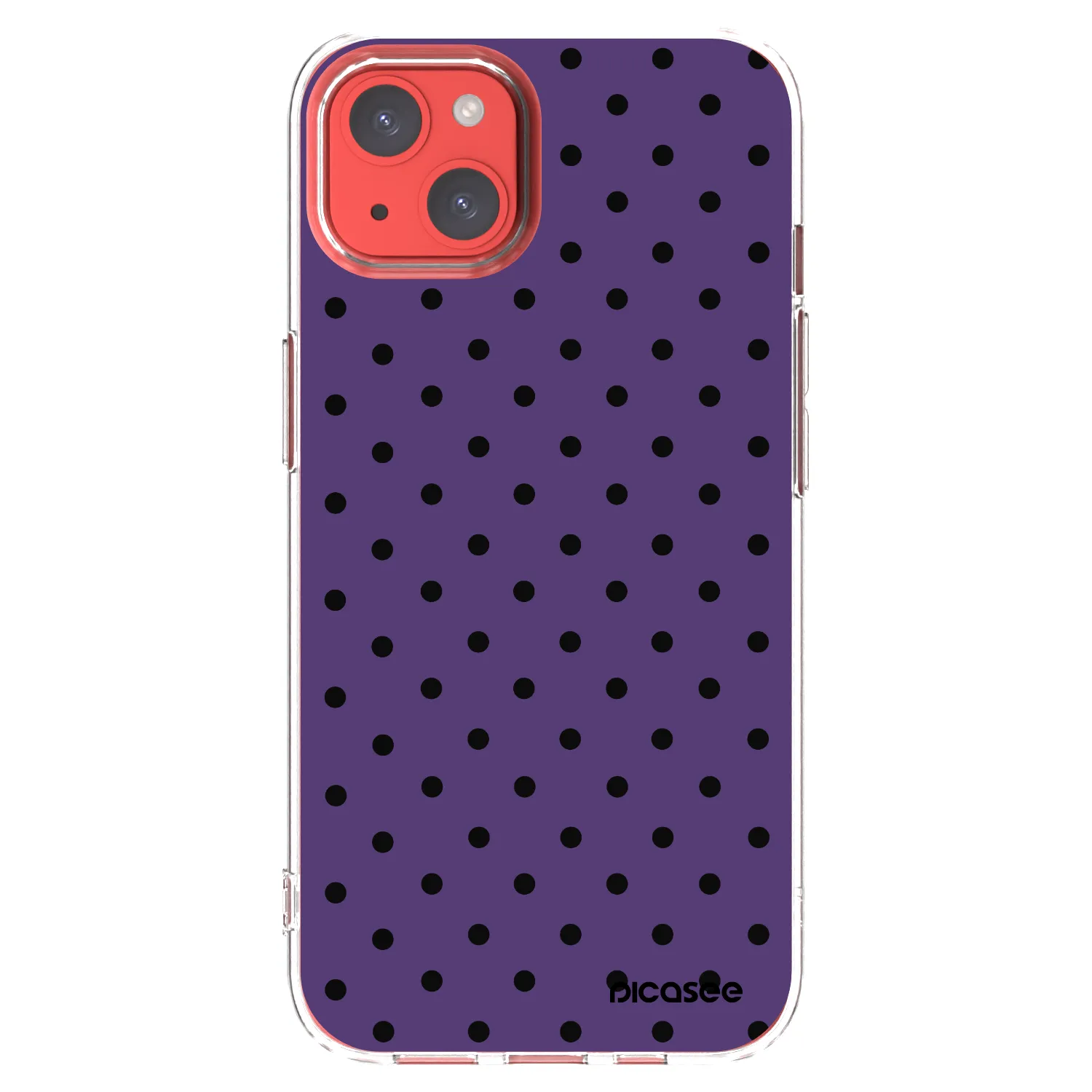 Picasee silikónový prehľadný obal pre Apple iPhone 13 - Flickers 2