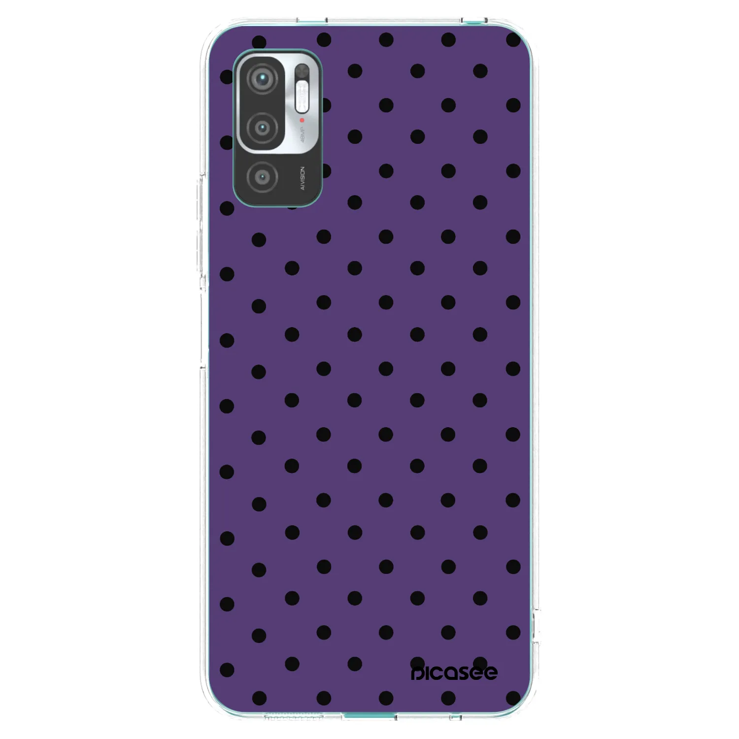 Picasee silikónový prehľadný obal pre Xiaomi Redmi Note 10 5G - Flickers 2