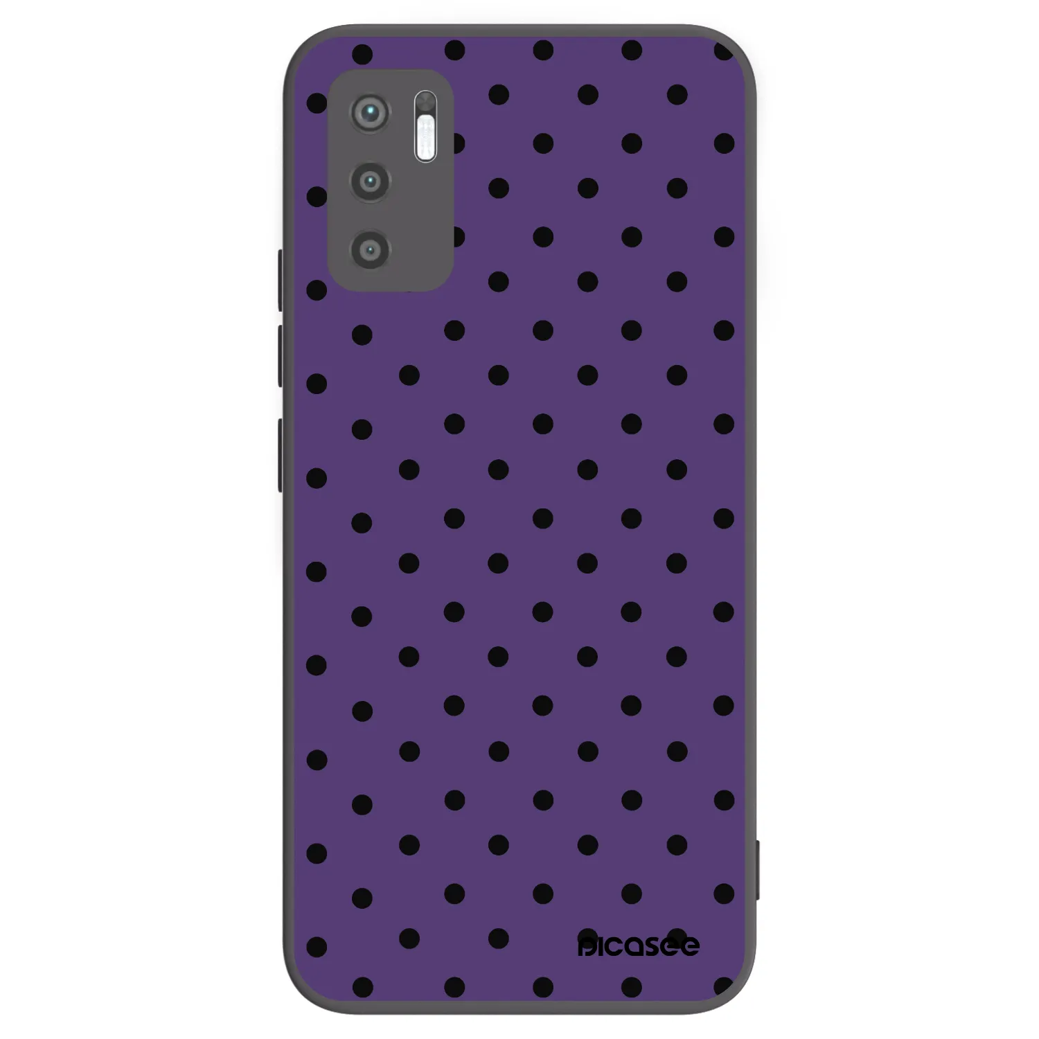 Picasee silikónový čierny obal pre Xiaomi Redmi Note 10 5G - Flickers 2