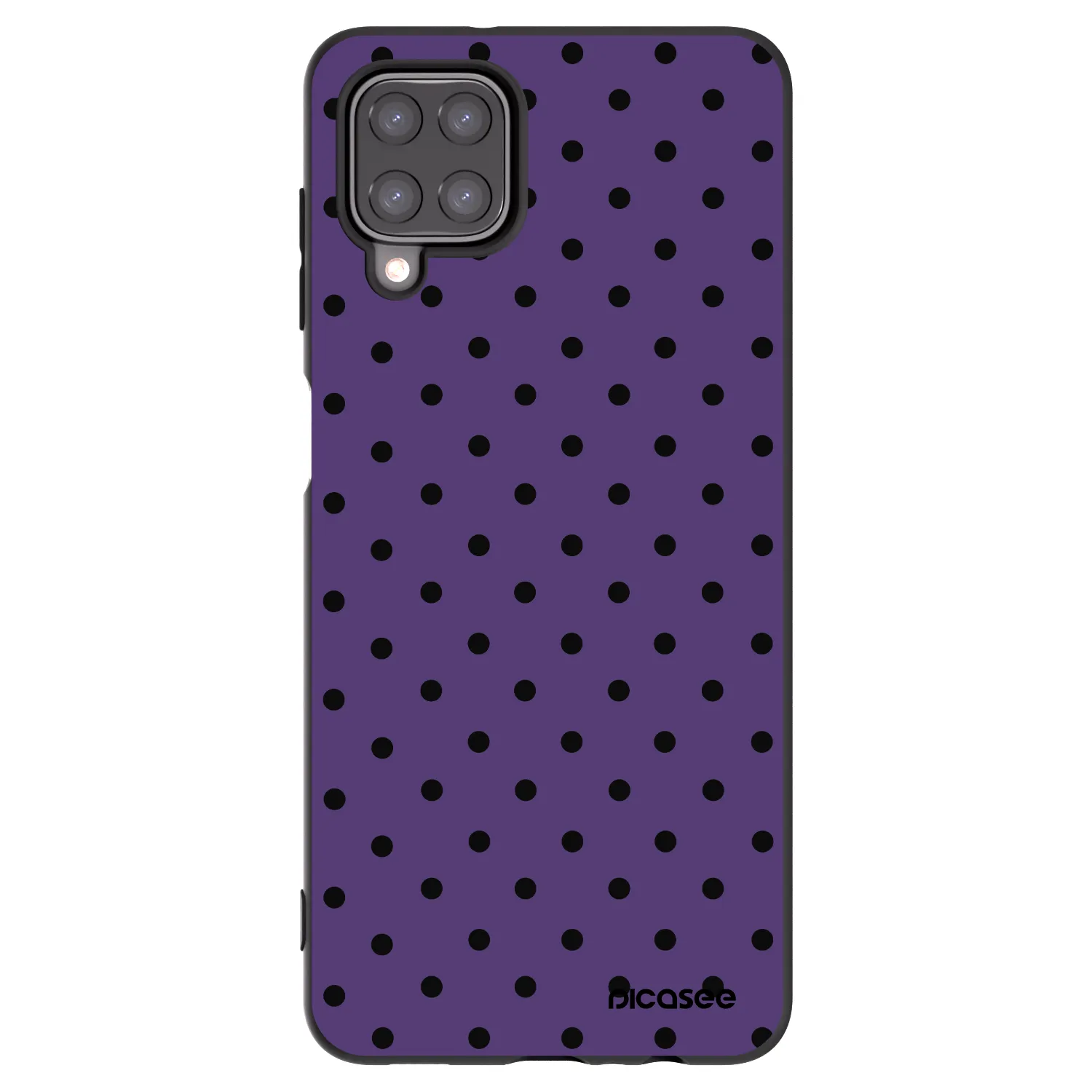 Picasee silikónový čierny obal pre Samsung Galaxy M12 M127F - Flickers 2
