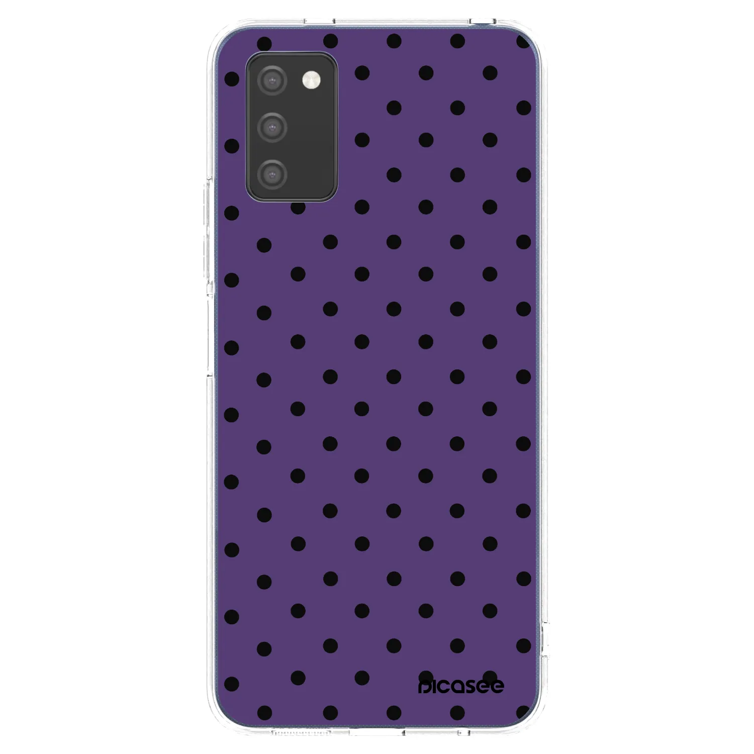 Picasee silikónový prehľadný obal pre Samsung Galaxy A02s A025G - Flickers 2