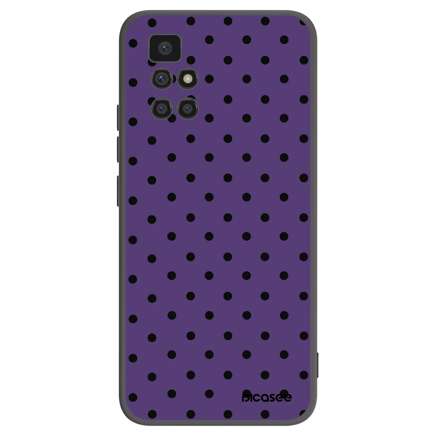 Picasee silikónový čierny obal pre Xiaomi Redmi 10 - Flickers 2