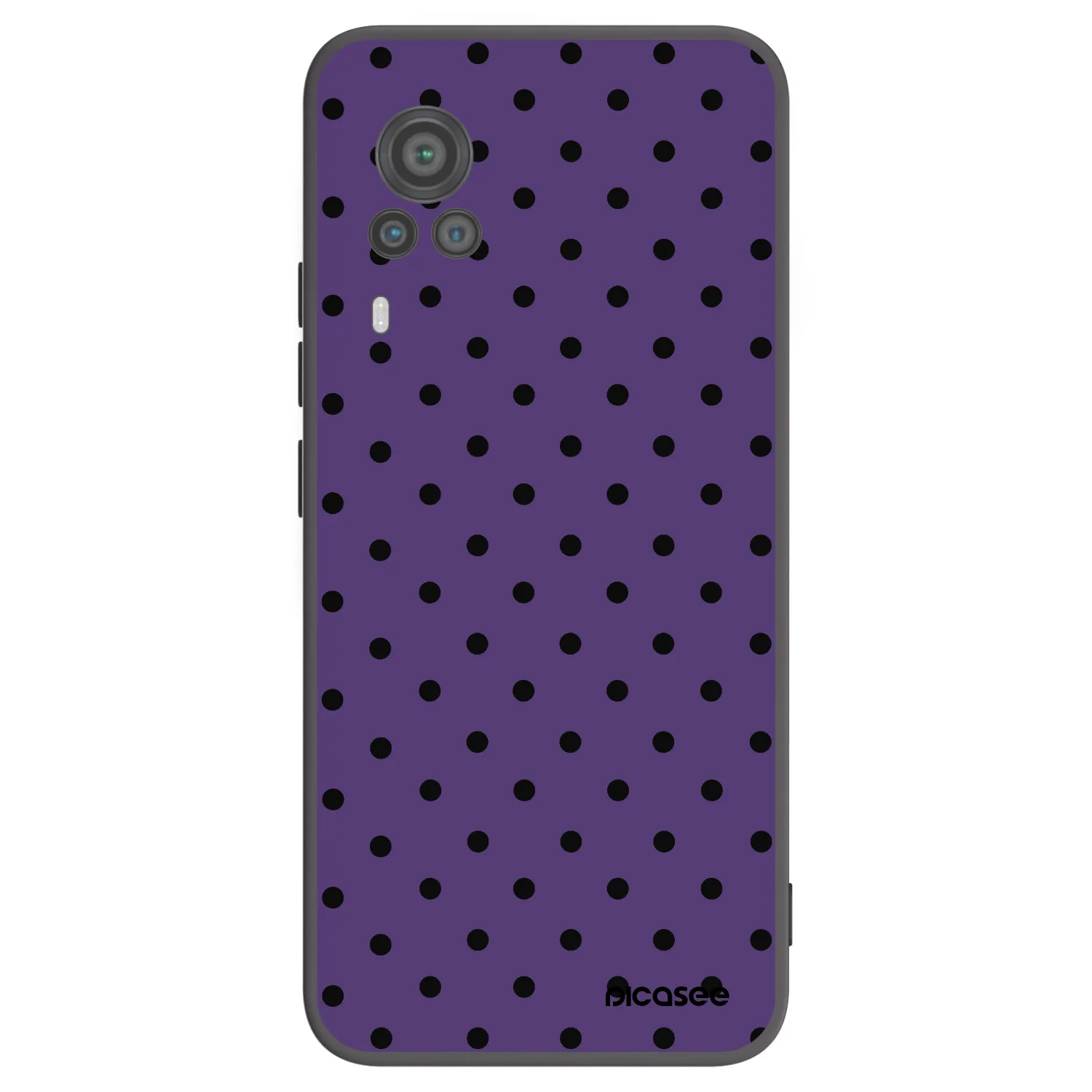 Picasee silikónový čierny obal pre Vivo X60 Pro 5G - Flickers 2