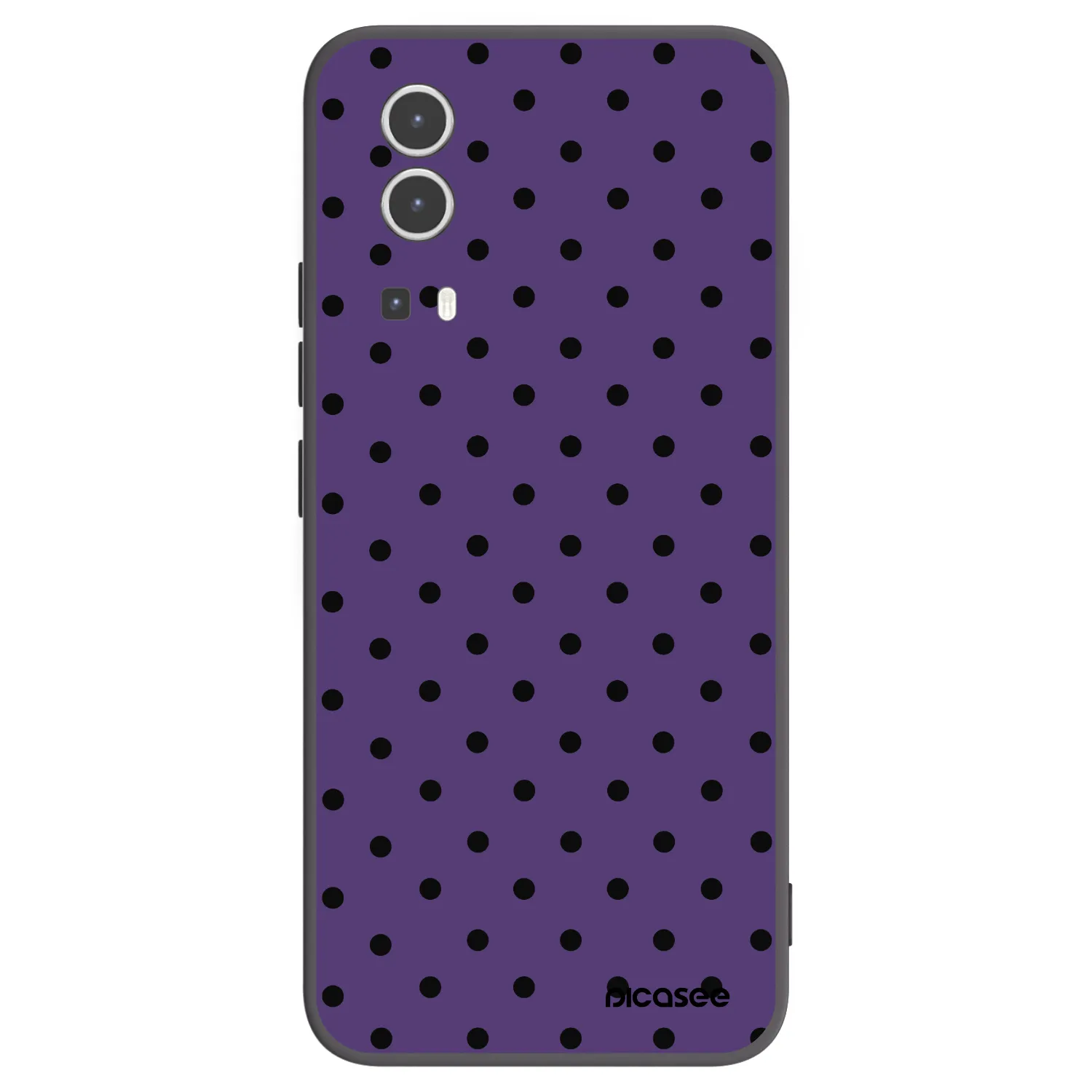 Picasee silikónový čierny obal pre Vivo Y72 5G - Flickers 2