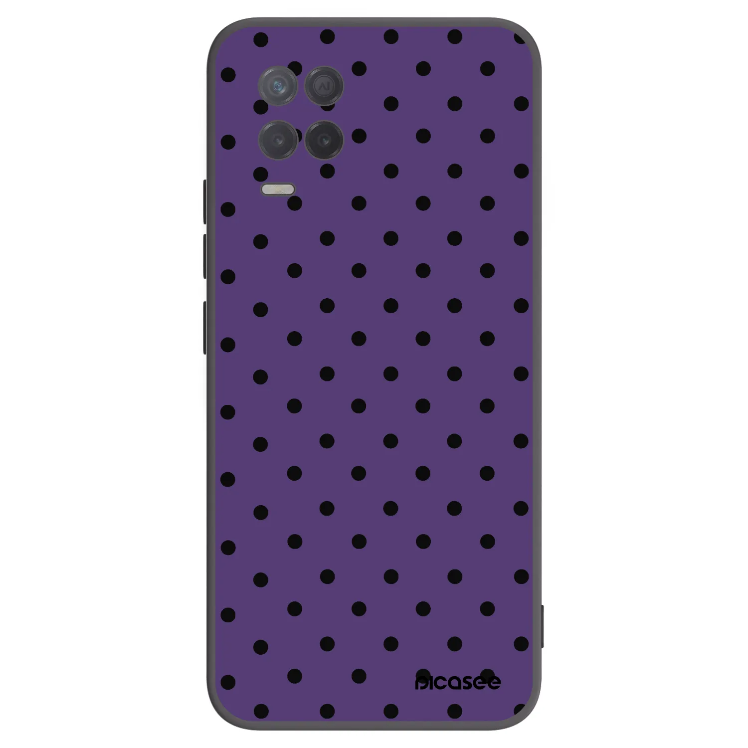 Picasee silikónový čierny obal pre Realme 8 5G - Flickers 2