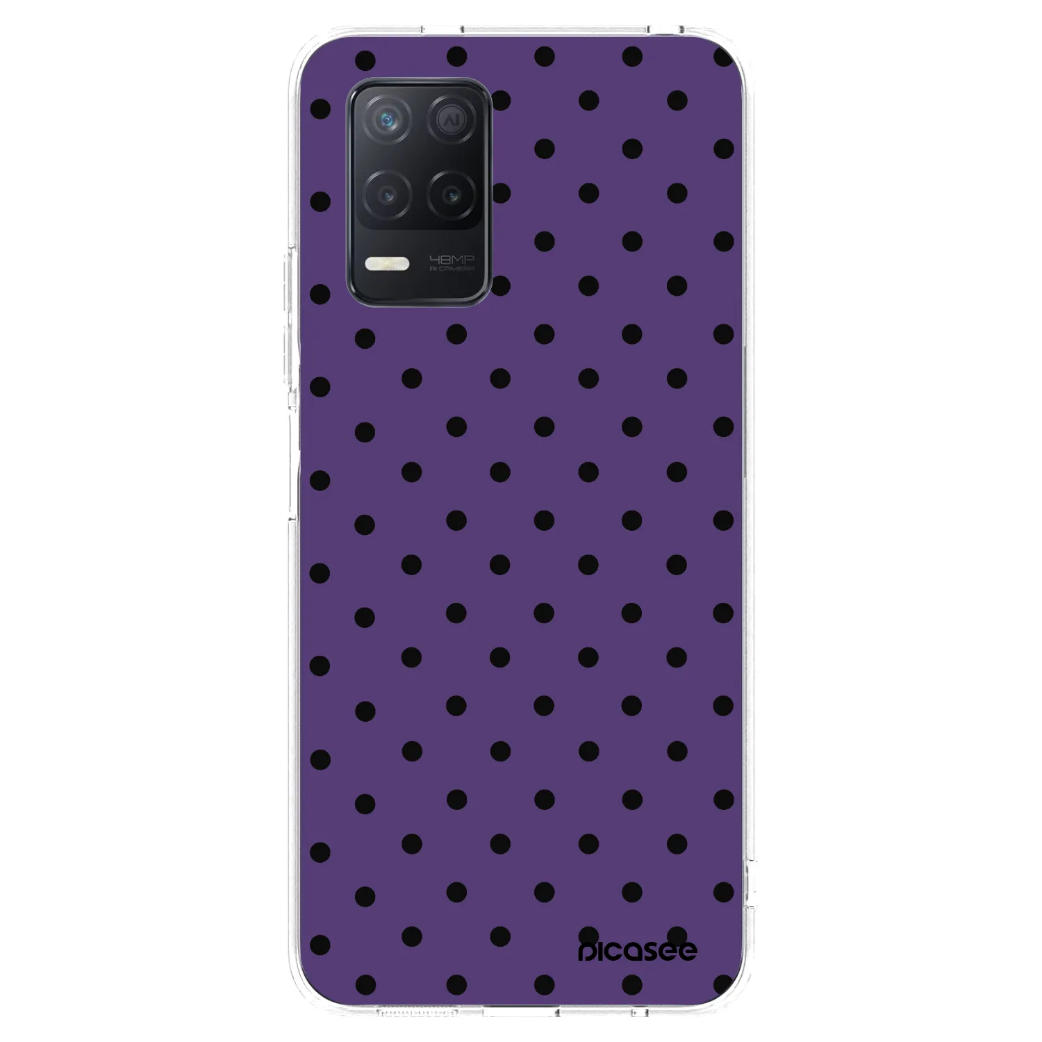 Picasee silikónový prehľadný obal pre Realme 8 5G - Flickers 2